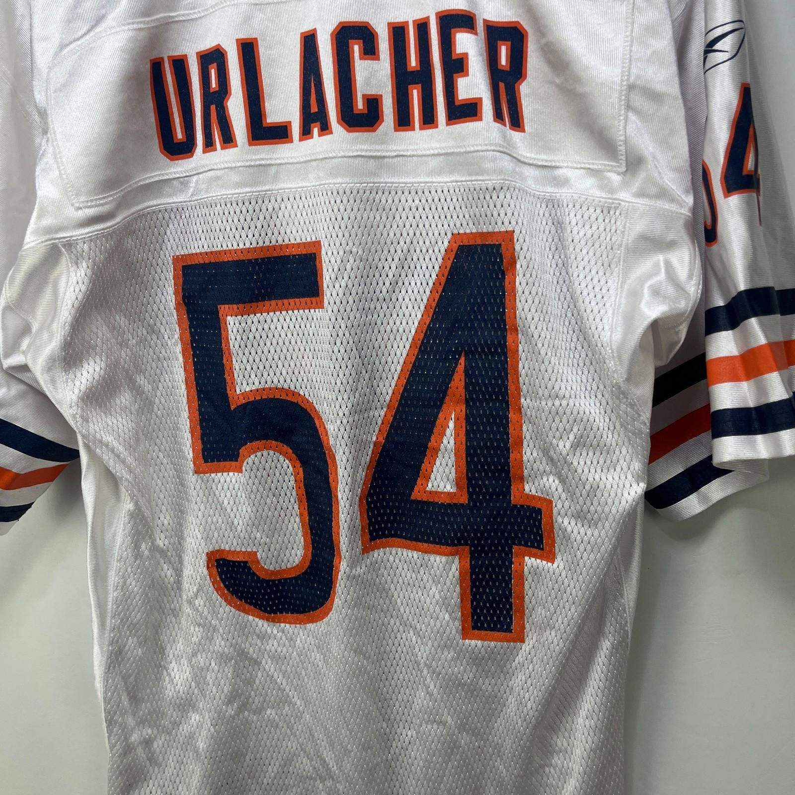 Reebok Vintage NFL Brian Urlacher Jersey Medium Chicago Bears Size ONE SIZE - 8 Thumbnail