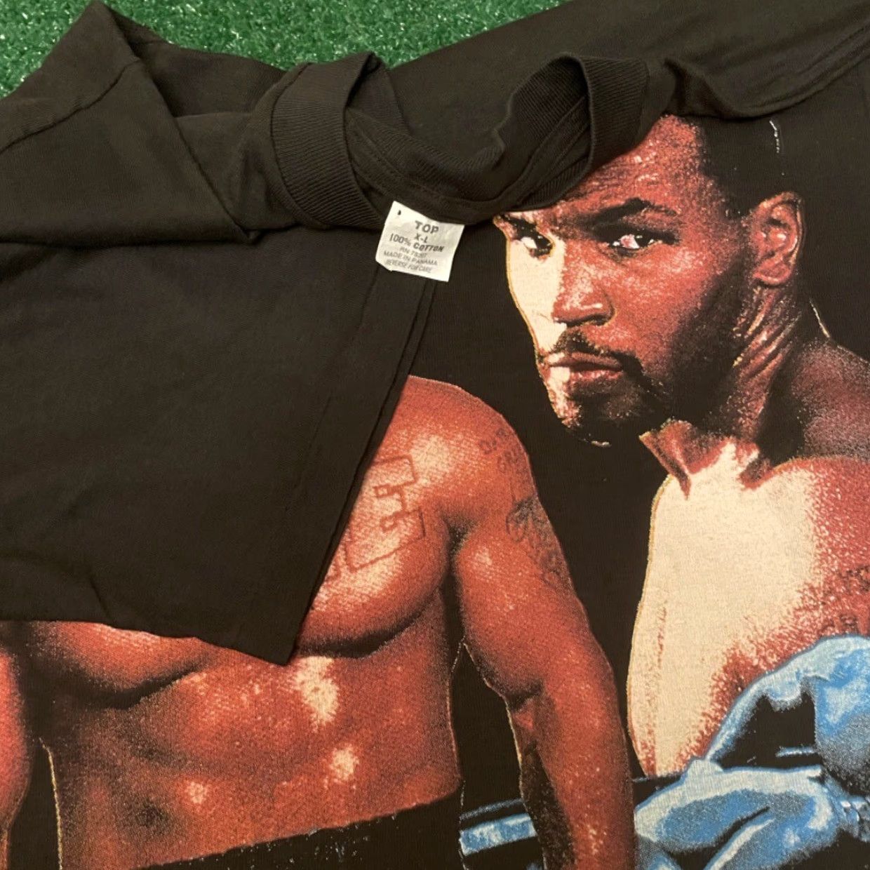 Vintage VINTAGE 90s Mike Tyson Big Face Boxing Rare Rap Tee Shirt Mens Large Black 90s Hip Hop Punk Sports Snoop Tupac Evander Holyfield 2pac文字 Size US L / EU 52-54 / 3 - 3 Thumbnail