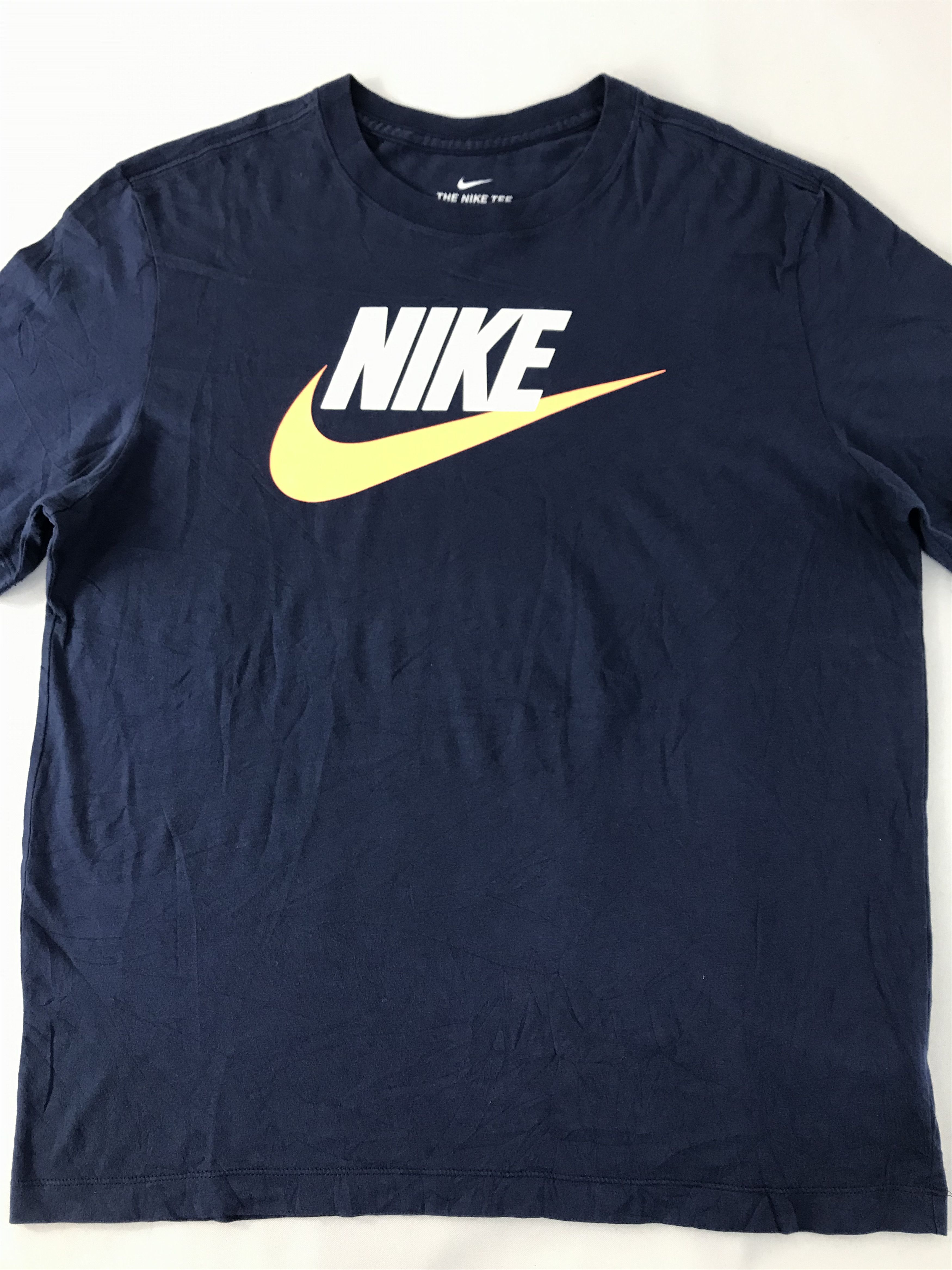 Nike Nike Swoosh Big Logo Spell Out Printed Tee T-shirt Size L / US 10 / IT 46 - 2 Thumbnail