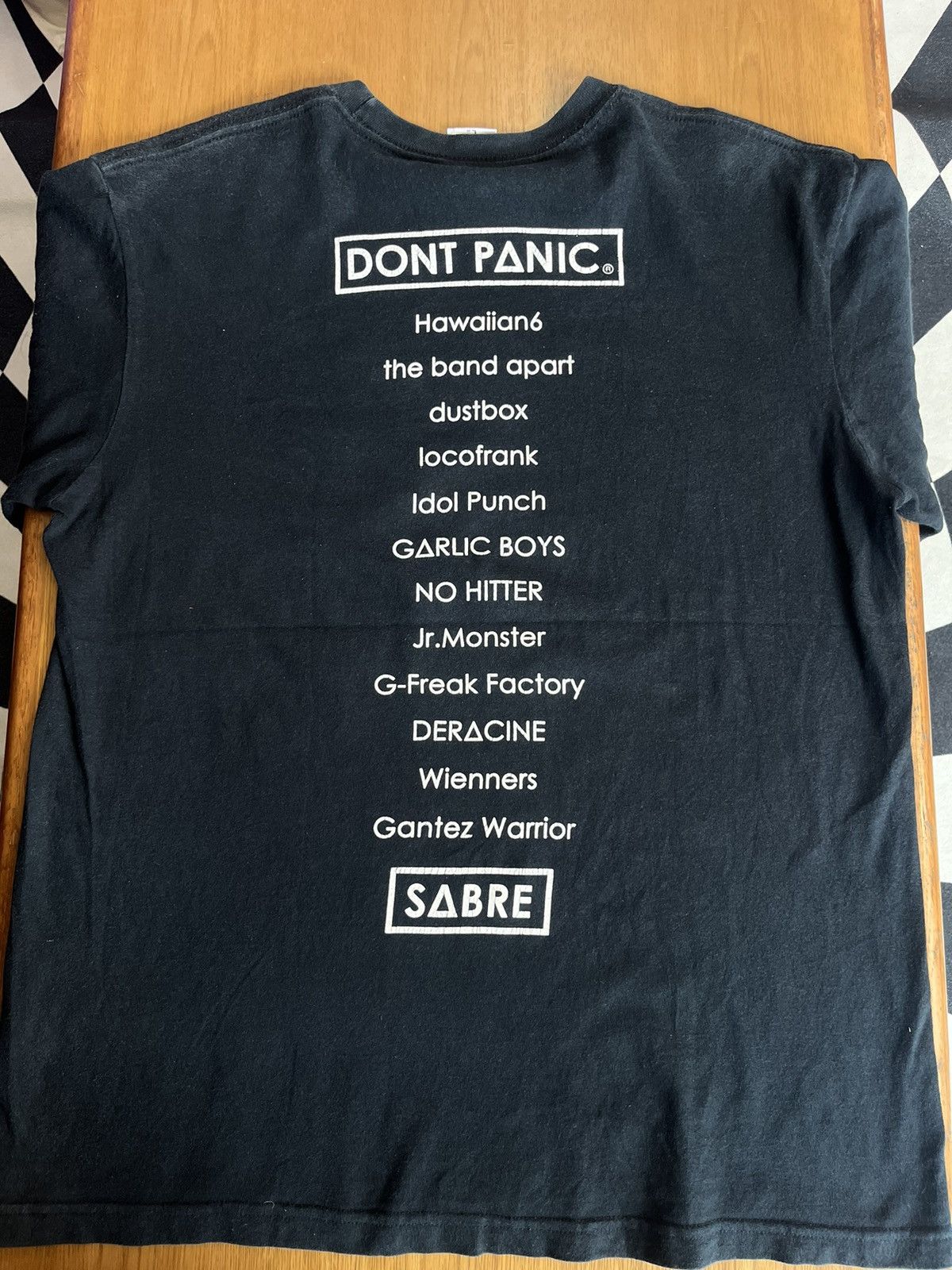Band Tees Don’t Panic SABRE photos Punk Festival 00’s Tshirt Size US L / EU 52-54 / 3 - 8 Thumbnail