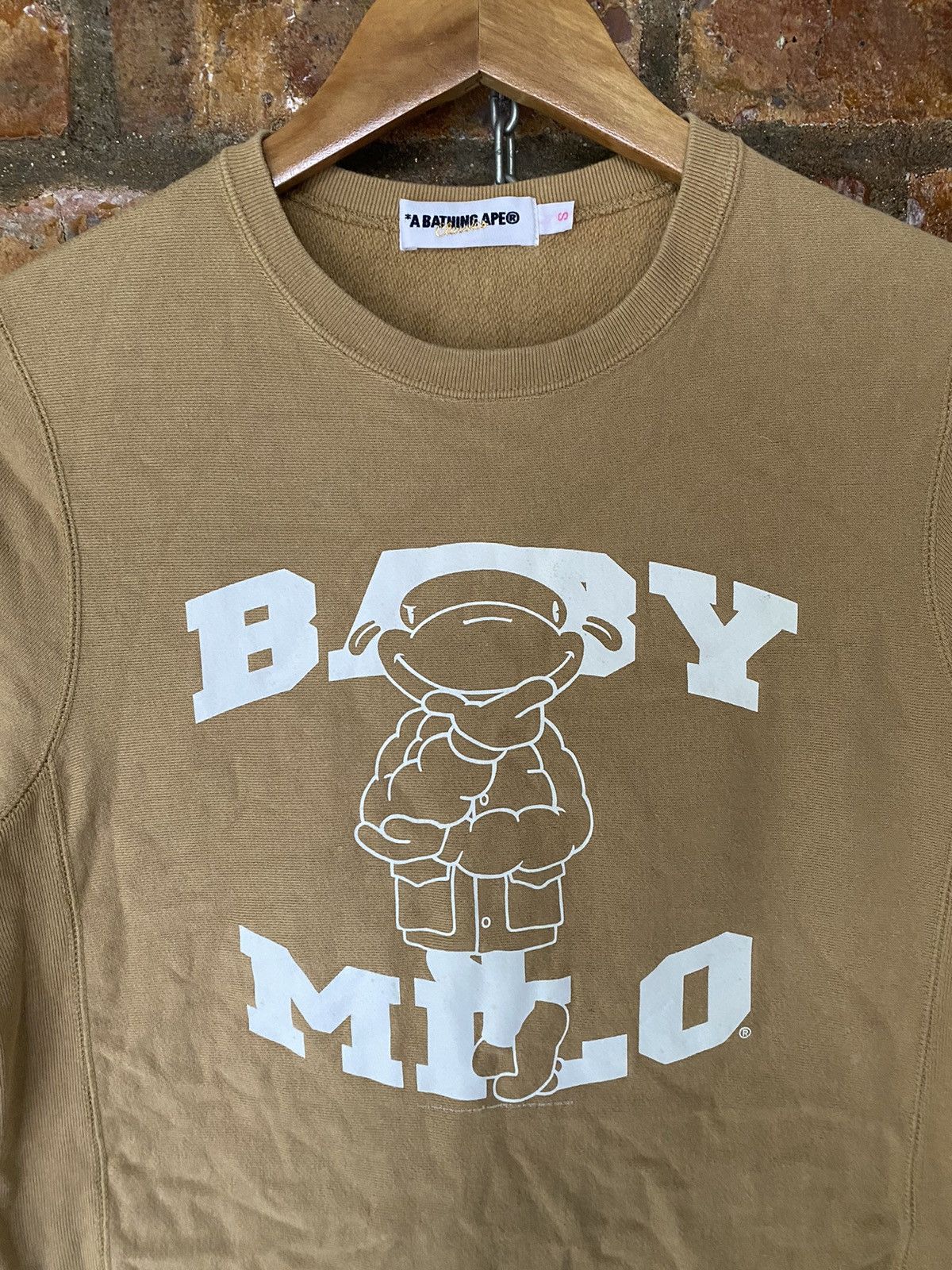 Bape 2008 Baby Milo Crewneck Size S / US 4 / IT 40 - 3 Thumbnail