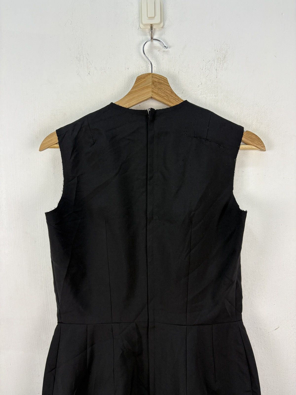 Comme des Garcons × Vintage Vintage AD1998 Comme Des Garcons Gabardine Dress Wool Laine Size S / US 4 / IT 40 - 9 Thumbnail