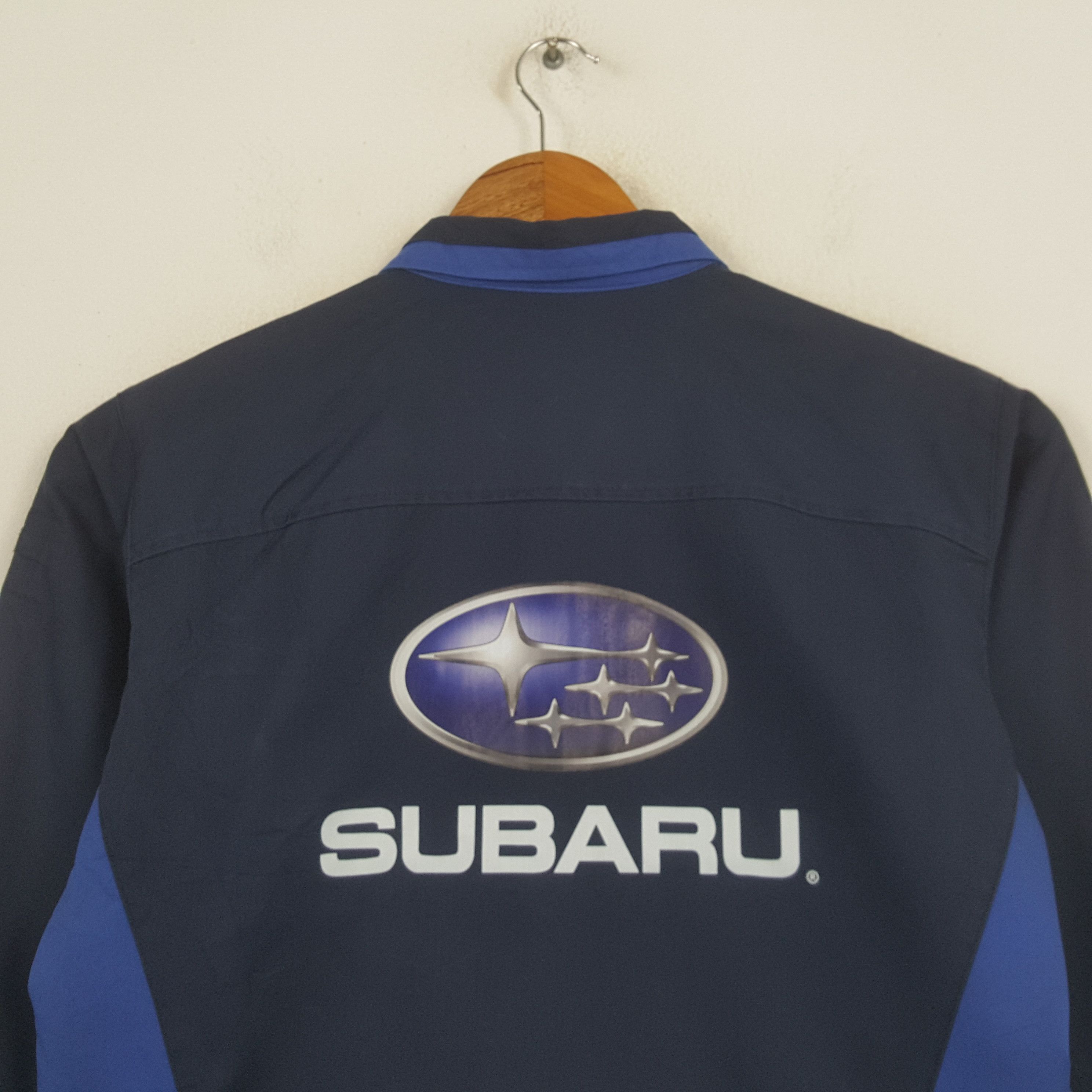 Japanese Brand Vintage Subaru Japan Motorsport Racing Jacket RR17 Size US M / EU 48-50 / 2 - 2 Thumbnail