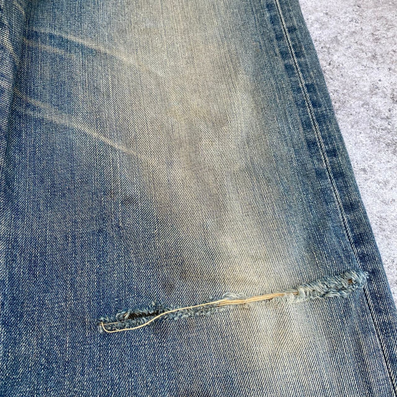 Edwin Vintage Edwin 505 Selvegde Redline Distressed Denim Size US 34 / EU 50 - 12 Thumbnail