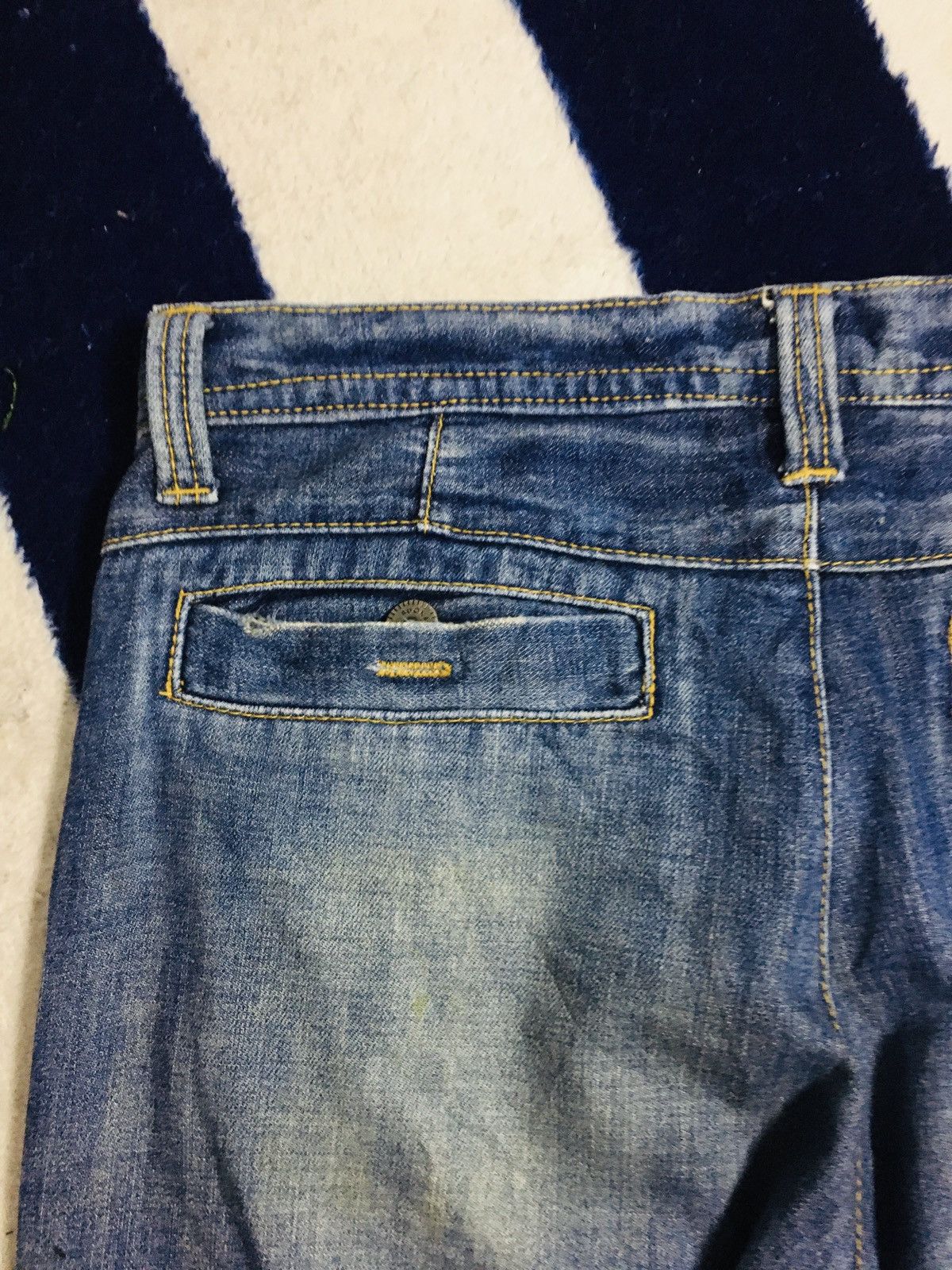 Japanese Brand × Jean Bouna Giornata Jeans (16) Size US 34 / EU 50 - 4 Thumbnail