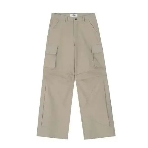 VIBE Gray Cargo Pants Size 28" / US 6 / IT 42 - 2 Thumbnail