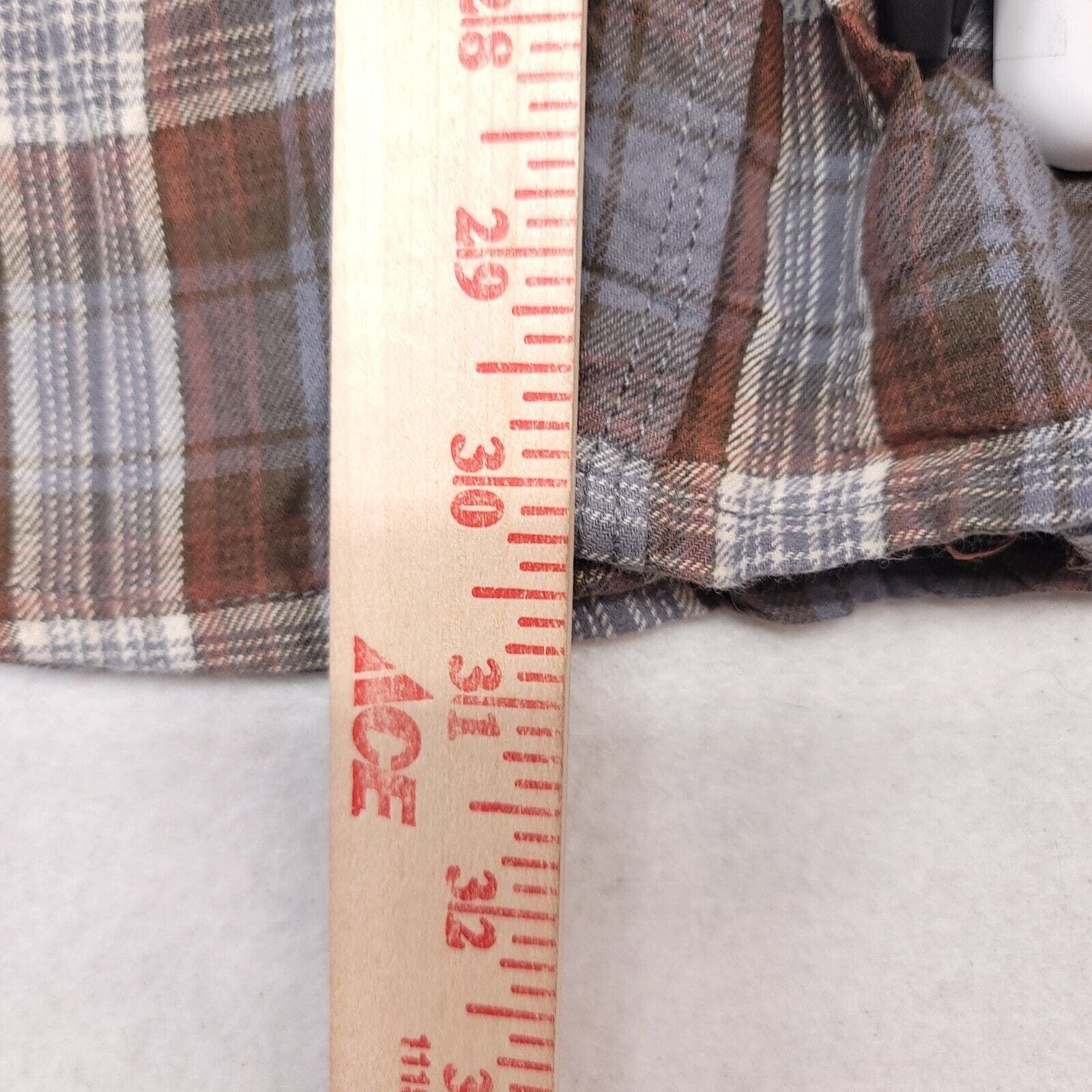 Clearwater Outfitters Clearwater Outfitters Tartan Flannel Shirt Mens Size L Brown Size US L / EU 52-54 / 3 - 7 Thumbnail