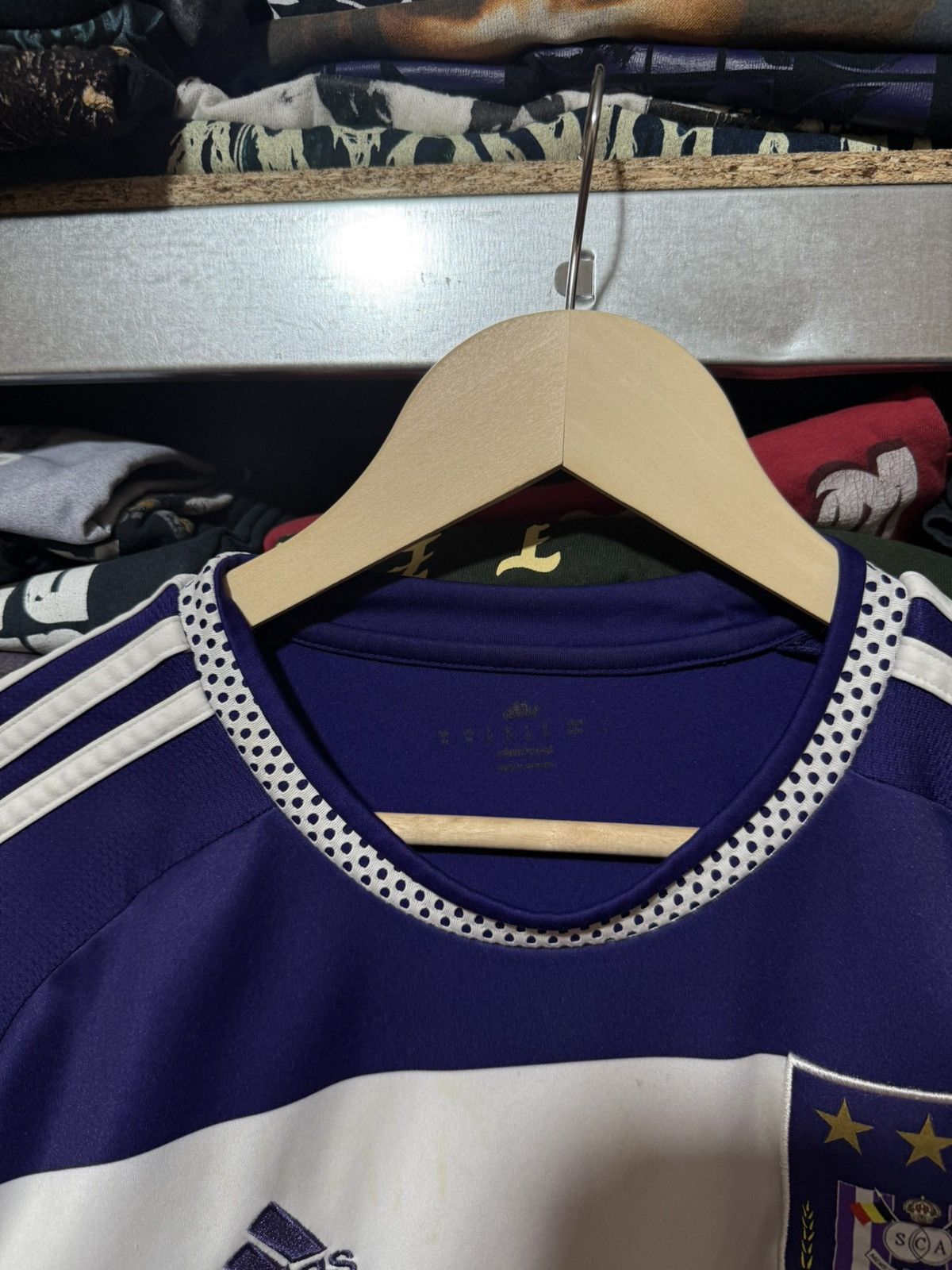 Adidas × Vintage Adidas ANDERLECHT HOME 2015 2016 Football Soccer Jersey Size US M / EU 48-50 / 2 - 6 Thumbnail