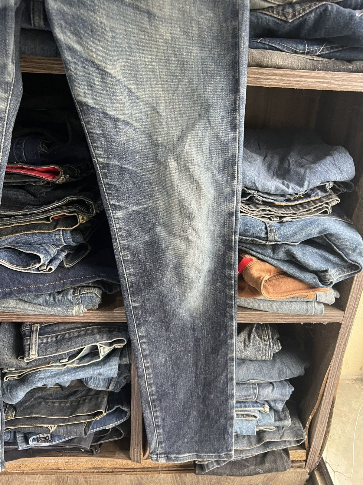 Edwin 🔥Vintage Edwin Jerseys Stretchable Flared Denim Size US 31 - 6 Thumbnail