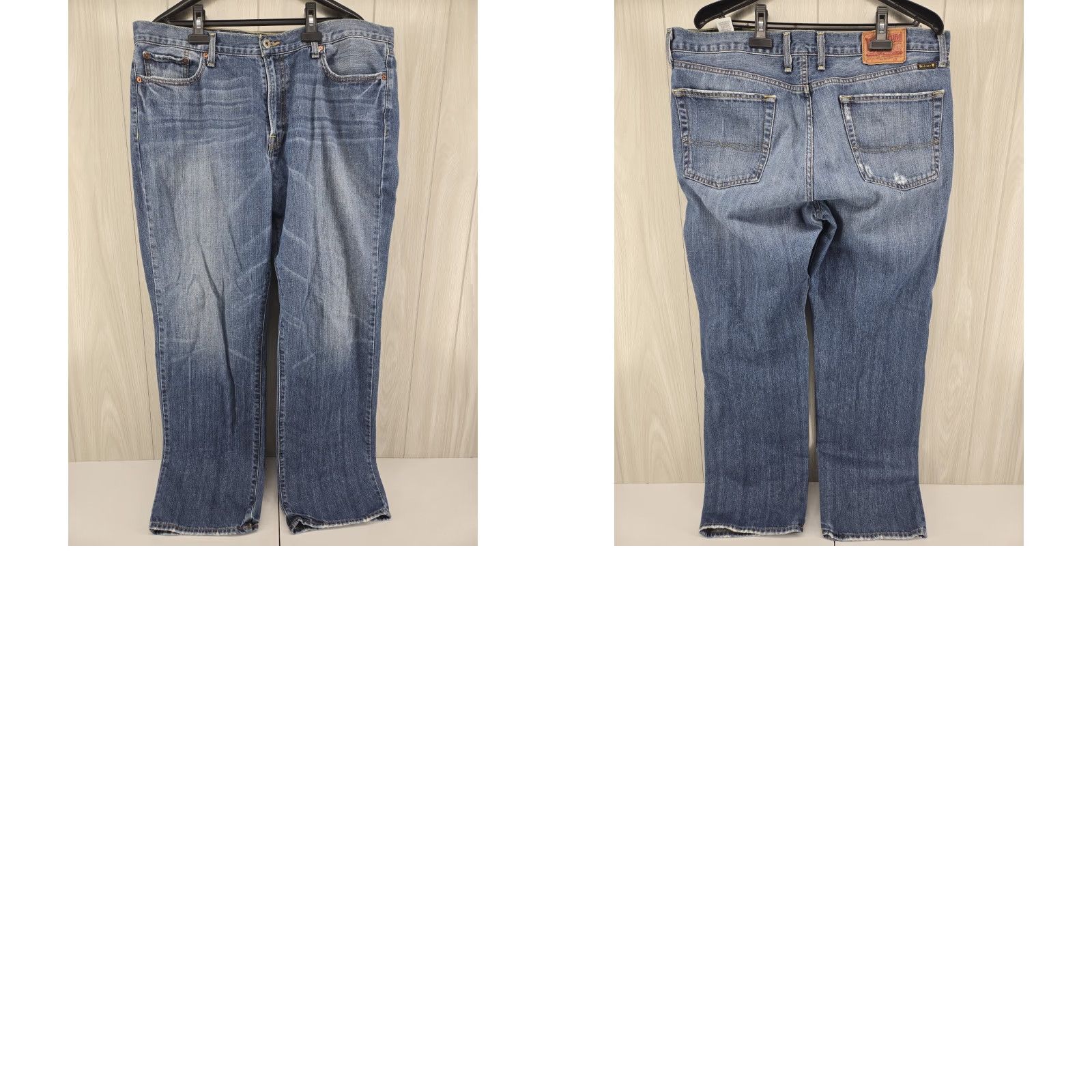 Lucky Brand Lucky Brand Jeans Men's Straight Leg 38x33 Blue Dark Stone Wash Regular Inseam 33 5-Pocket Denim Logo Gift? Size US 38 / EU 54 - 9 Thumbnail