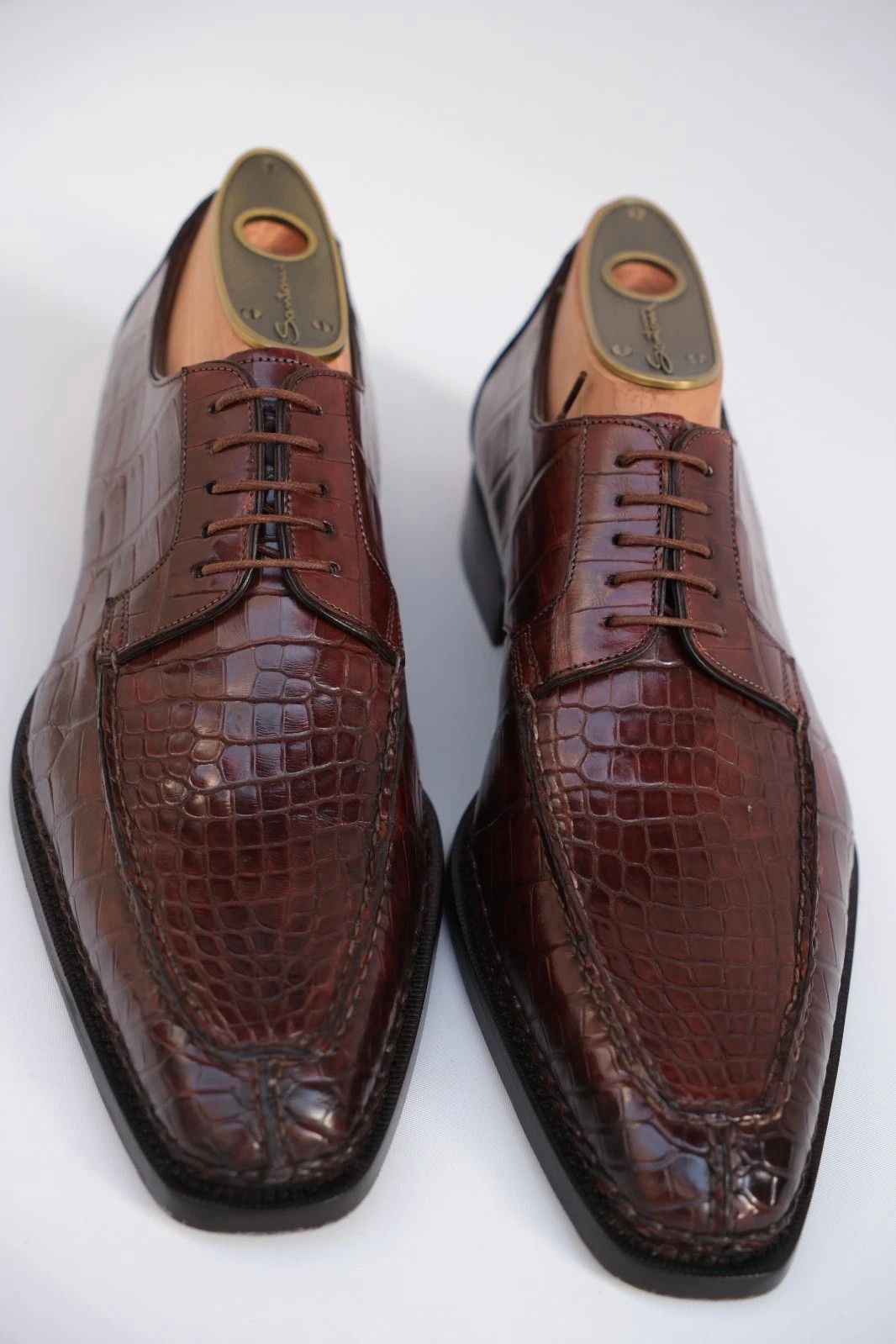 Santoni New Santoni Leather Split Toe UK 9 / US10 / EU 43 Size US 10 / EU 43 - 4 Thumbnail