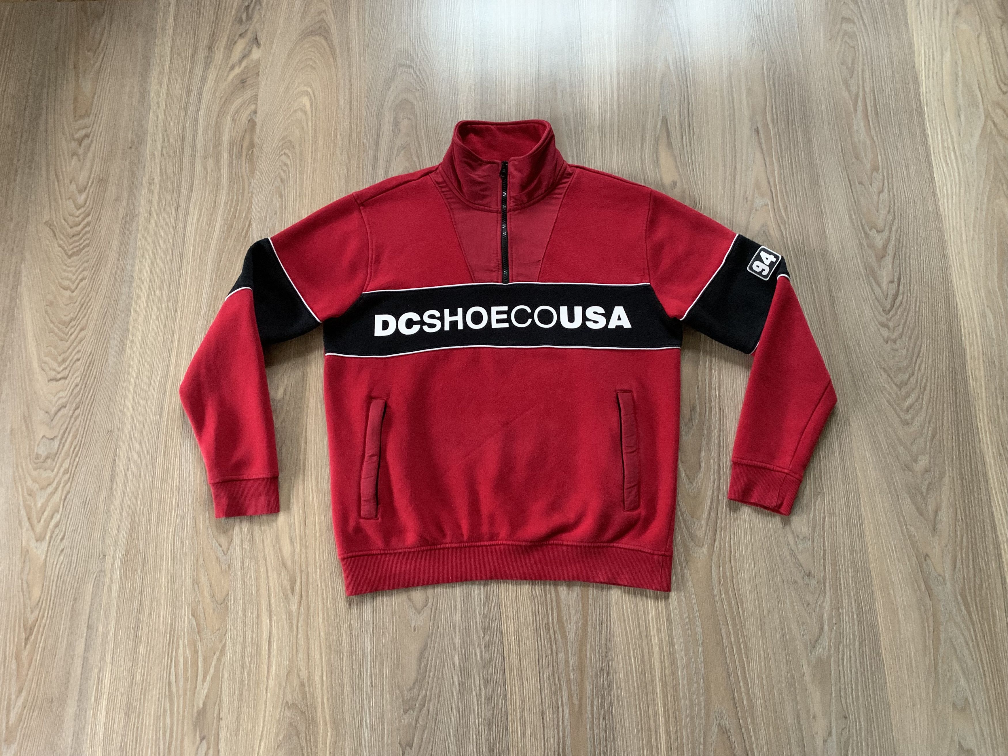 DC × Vintage DC Shoes Rare Vintage Printed Sweatshirt Size US M / EU 48-50 / 2 - 1 Thumbnail