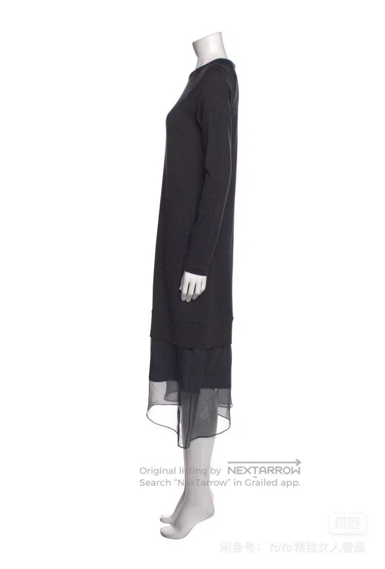 Brunello Cucinelli brunello cucinelli Wool dress Size M / US 6-8 / IT 42-44 - 2 Thumbnail