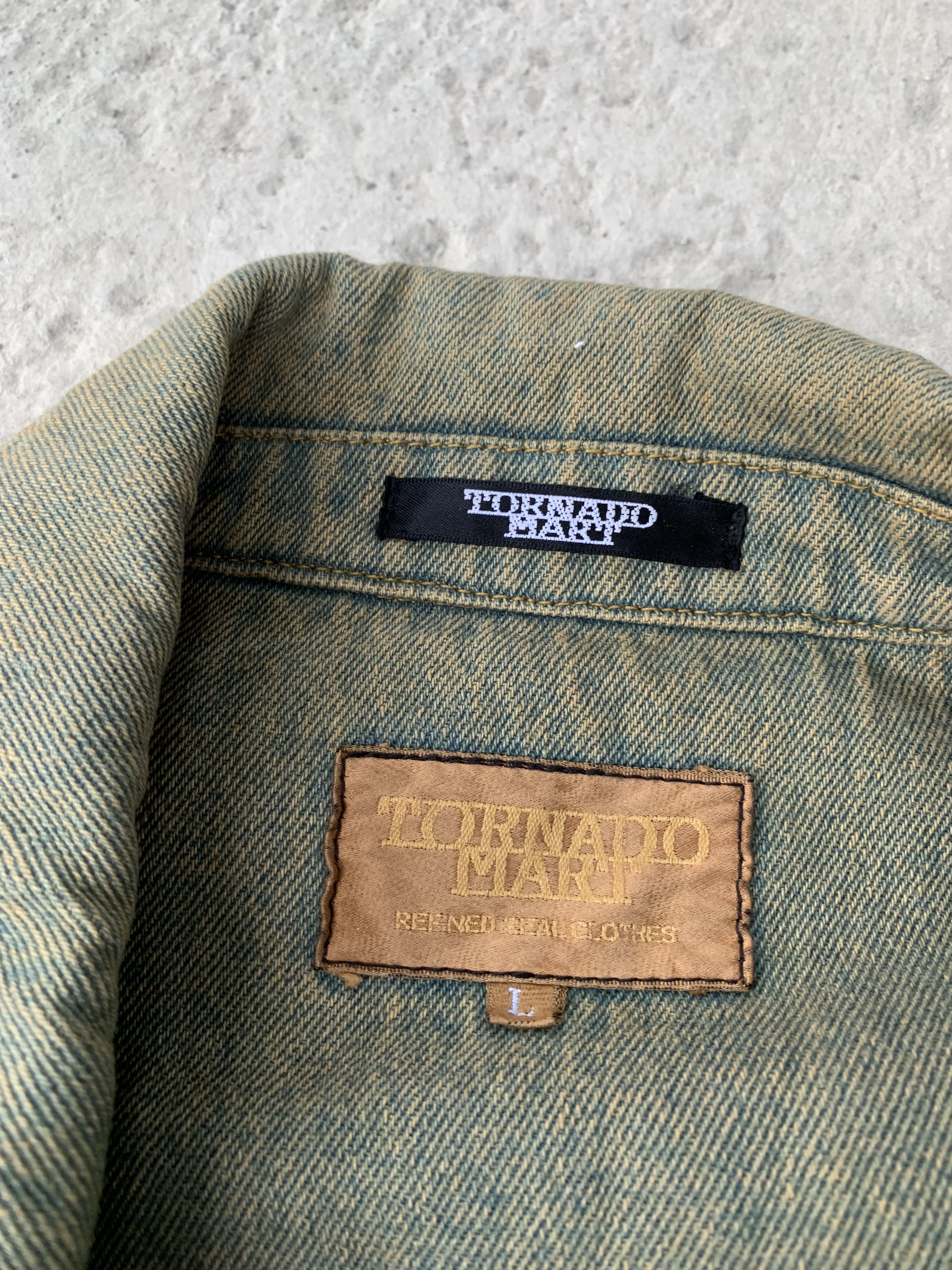 Tornado Mart Tornado mart hybird denim jacket Size US S / EU 44-46 / 1 - 6 Thumbnail