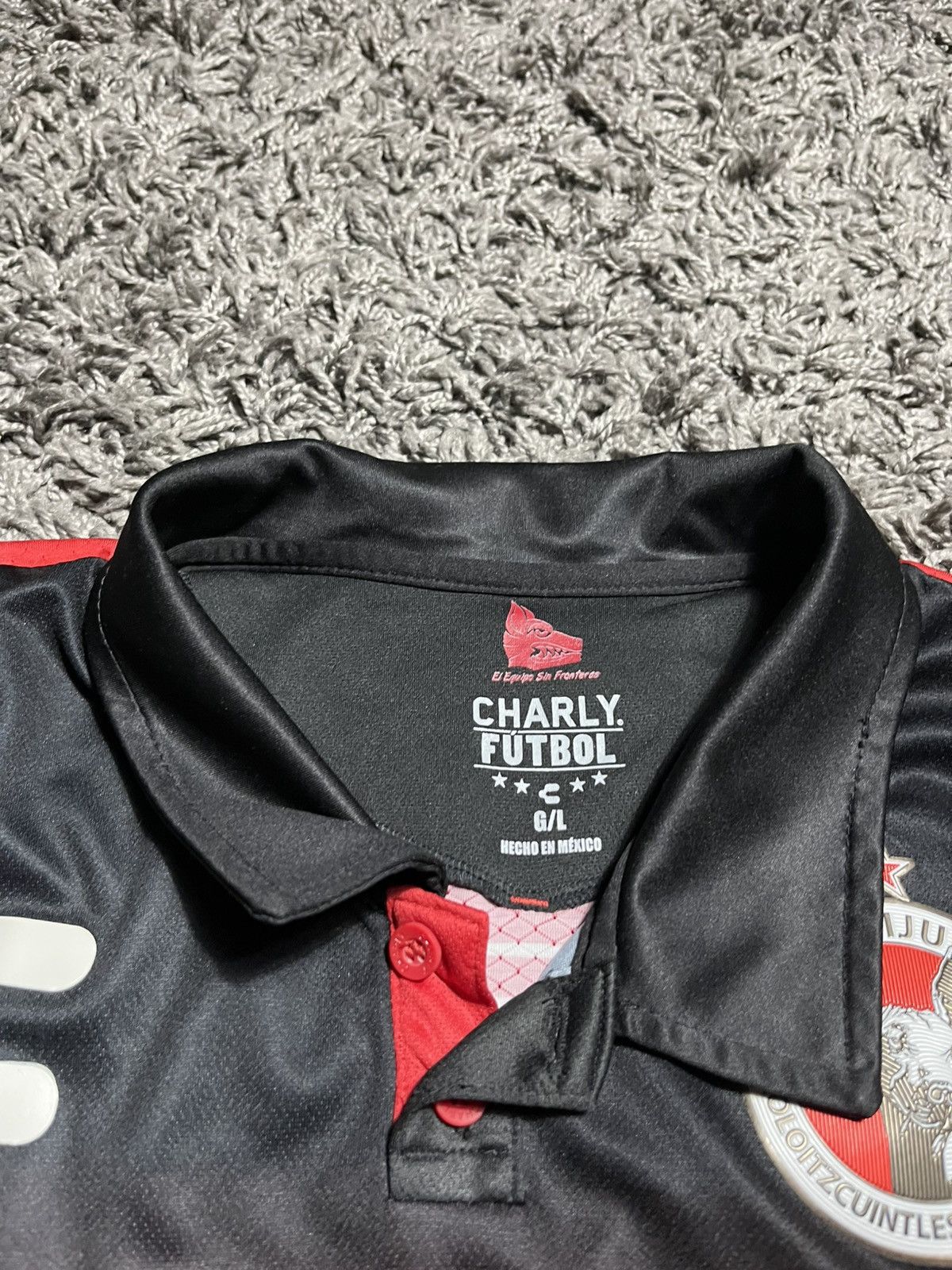 Vintage CHARLY XOLOS DE TIJUANA 2017/18 TRIKOT SOCCER JERSEY Size US L / EU 52-54 / 3 - 3 Thumbnail