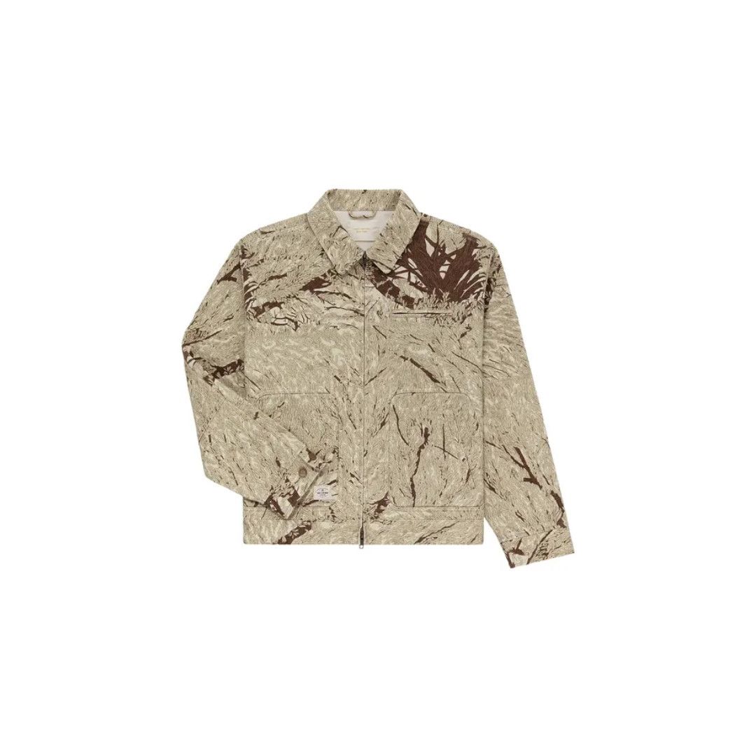 Aime Leon Dore o1mle0725 Trapunto Workwear Jacket in Sage Camo Size US L / EU 52-54 / 3 - 1 Preview