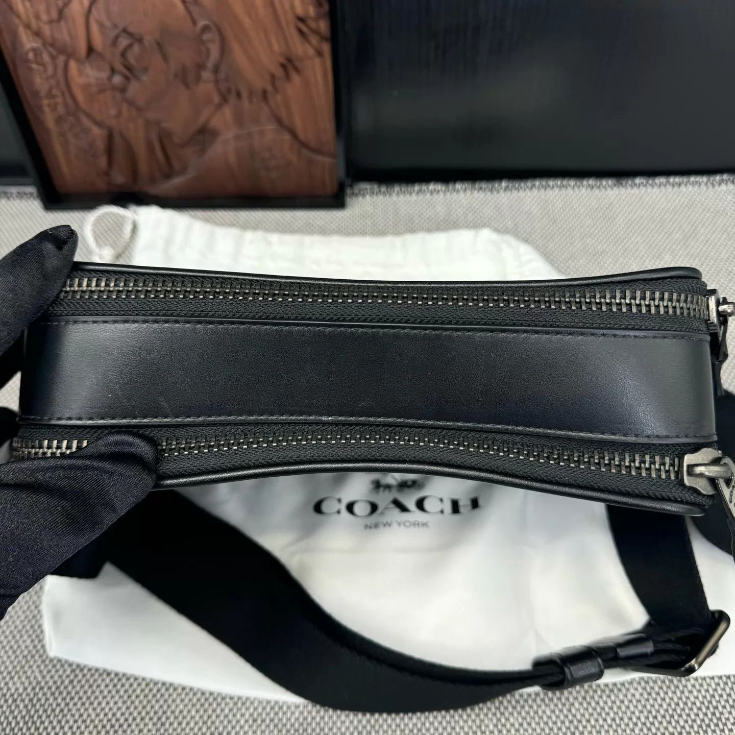 Coach Coach Black Camera Bag 24x8x17cm Light Wear Size ONE SIZE - 6 Thumbnail