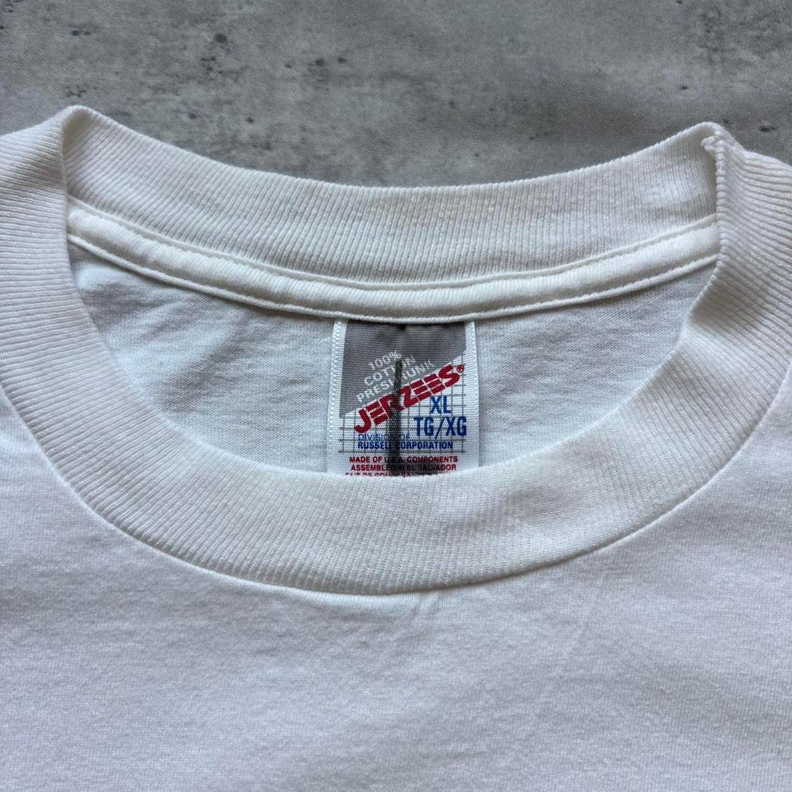 Jerzees Vintage 1990s blaine johnson racing Size US XL / EU 56 / 4 - 3 Thumbnail