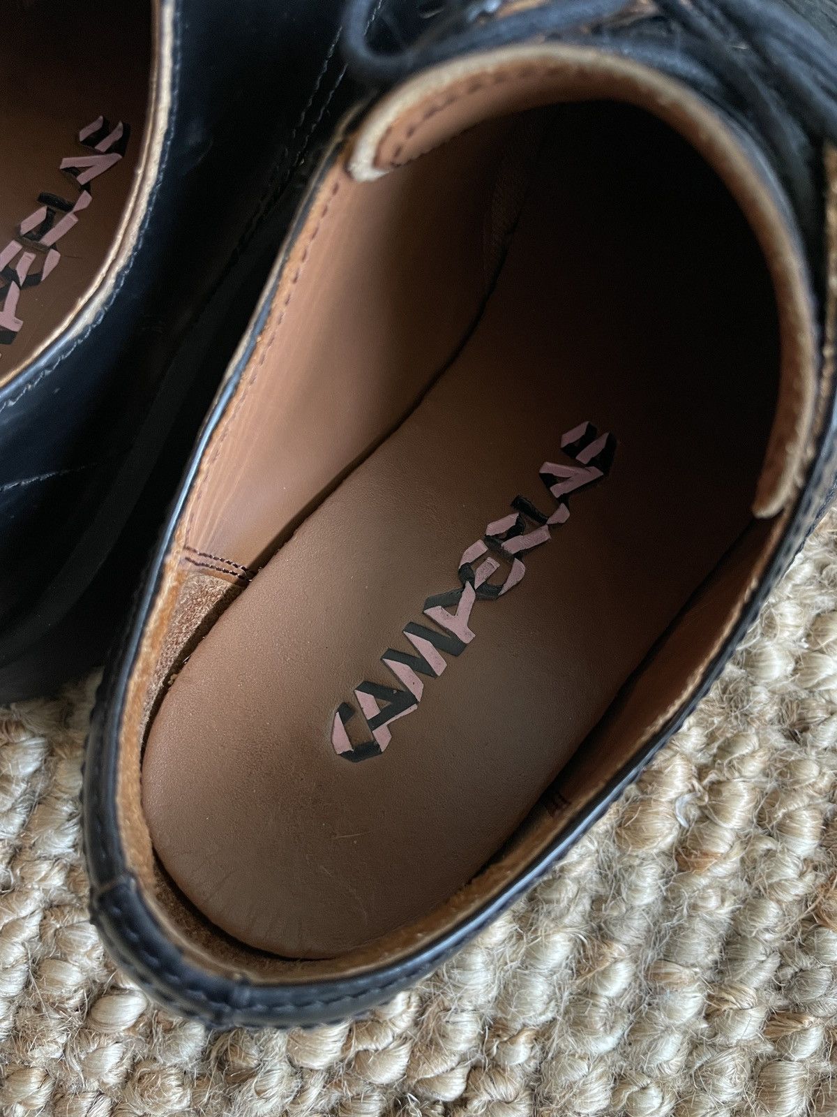 CamperLab Camperlab MIL 1978 Black leather loafer Size US 6 / EU 39 - 7 Thumbnail