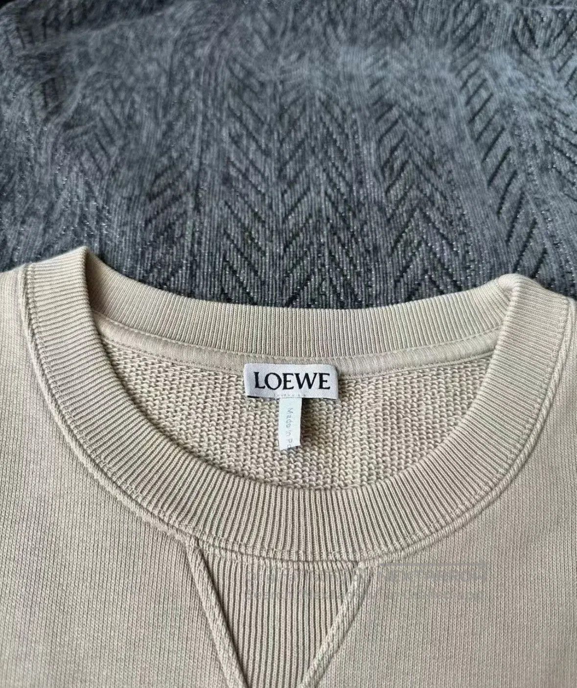Loewe Loewe New Gray Sweatshirt with Logo Design. Size US XS / EU 42 / 0 - 3 Thumbnail