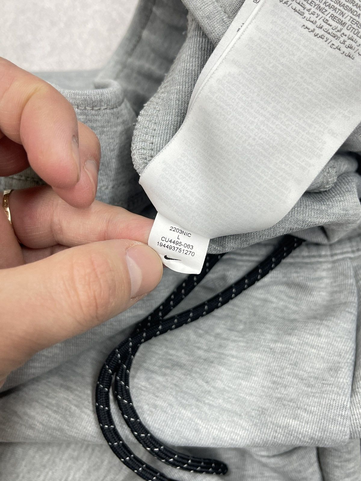 Nike Mens Nike Tech Fleece Sweatpants Grey Drill Y2K TECH ACG Size US 34 / EU 50 - 12 Thumbnail