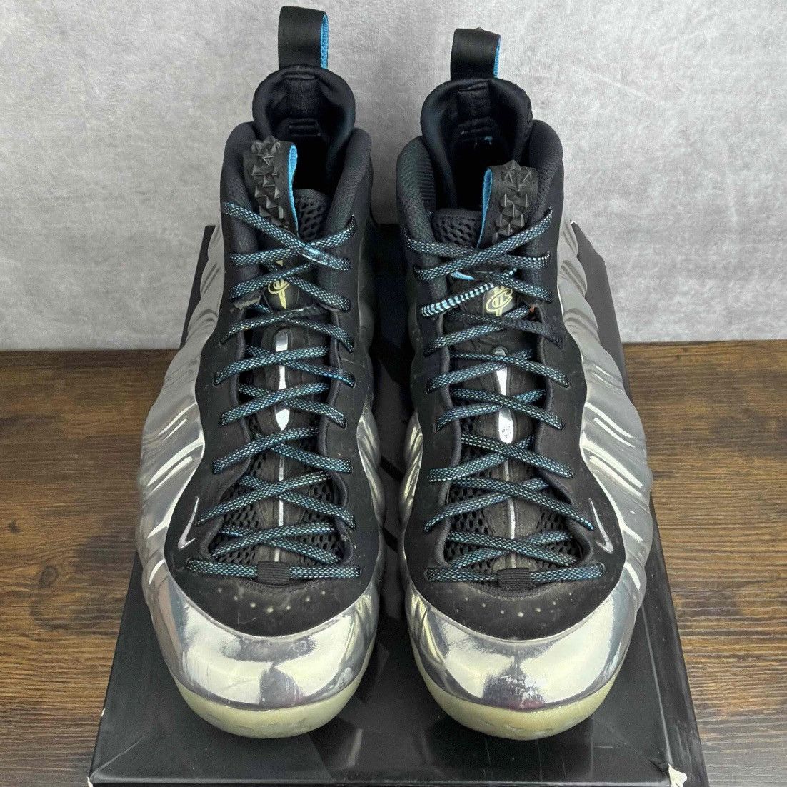 Nike Nike Air Foamposite One QS All-Star Chromeposite 744306-001 Size US 10.5 / EU 43-44 - 5 Thumbnail