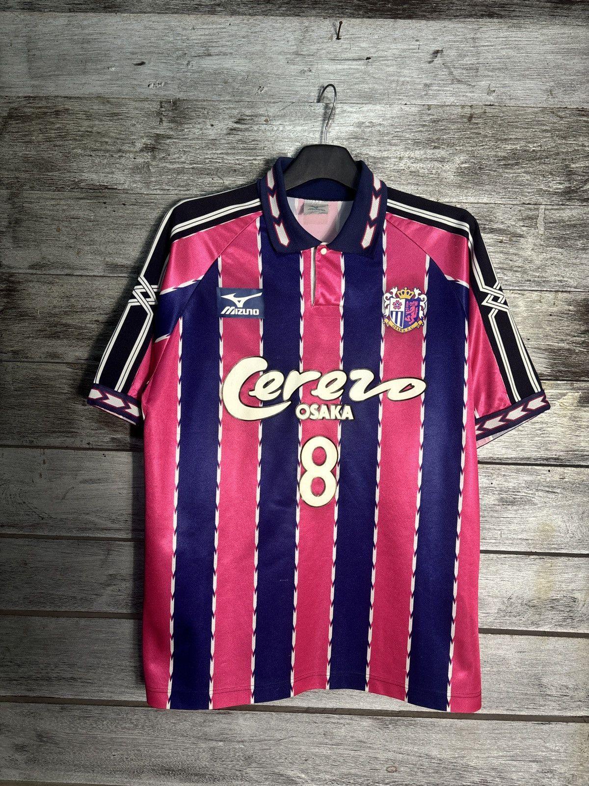 Mizuno Cerezo osaka 97/03 Home Jersey Mizuno Size US L / EU 52-54 / 3 - 1 Thumbnail
