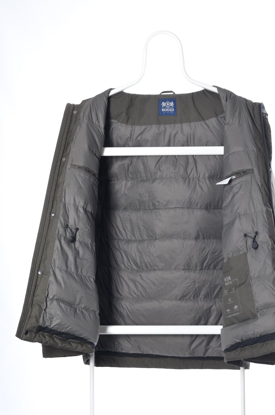 Boggi BOGGI Milano Luxury Down Full Zip Jacket size XL Size US XL / EU 56 / 4 - 3 Thumbnail