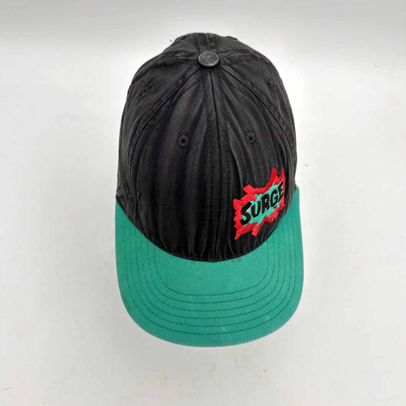 Vintage VINTAGE Surge Soda Baseball Cap Snapback Adjustable 90s Y2K Promo Mens Size ONE SIZE - 6 Thumbnail