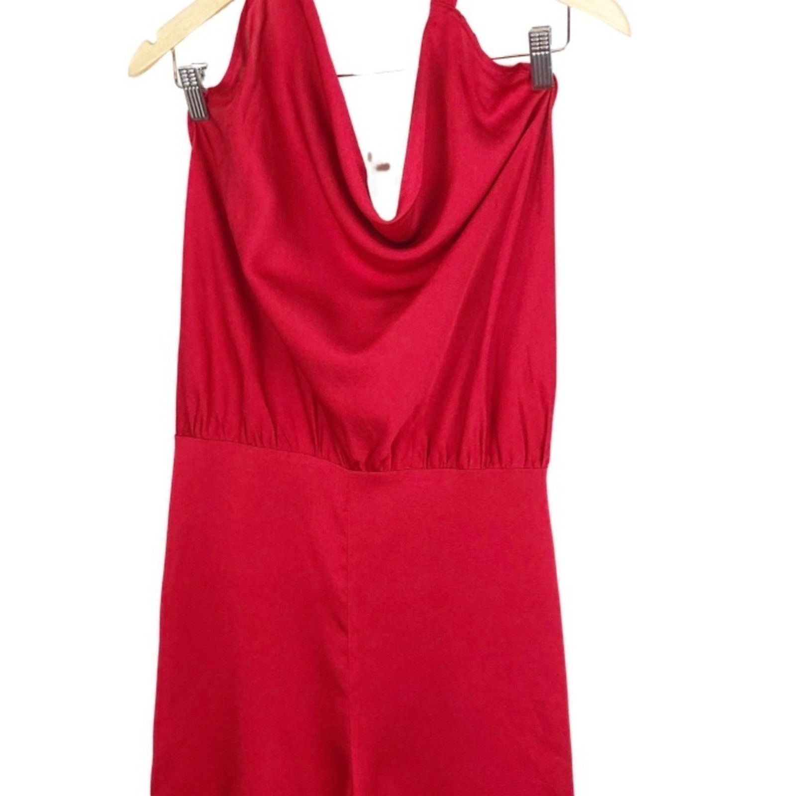 Kendall And Kylie New with Tag Women’s Kendall & Kylie Red Halter Playsuit Size 28" / US 6 / IT 42 - 10 Thumbnail