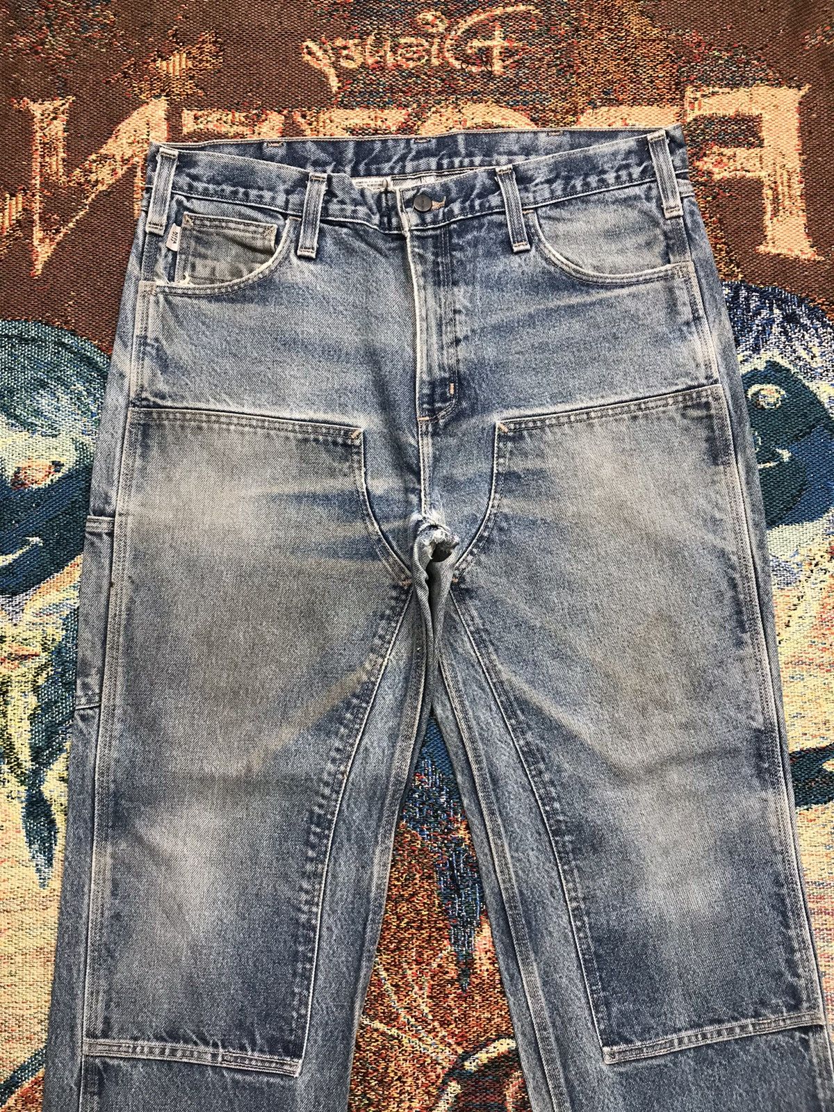 Carhartt Vintage Carhartt double knee workwear denim Size US 38 / EU 54 - 5 Thumbnail