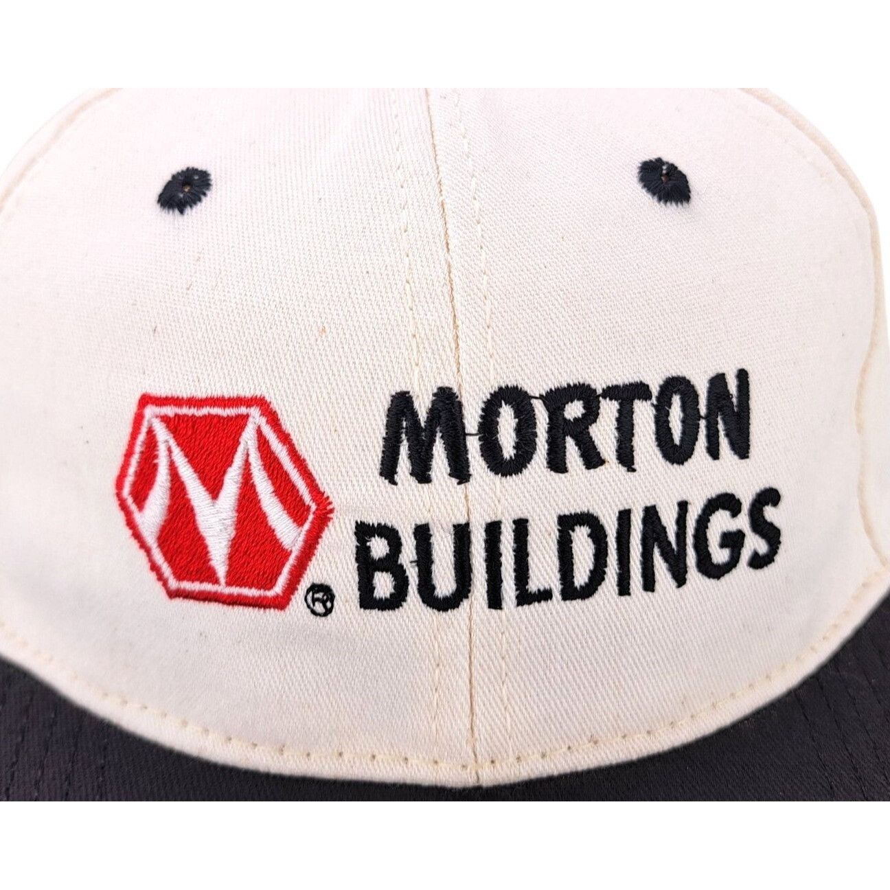Vintage Vintage Morton Building Hat Embroidered Logo Adjustable Cap Size ONE SIZE - 2 Thumbnail