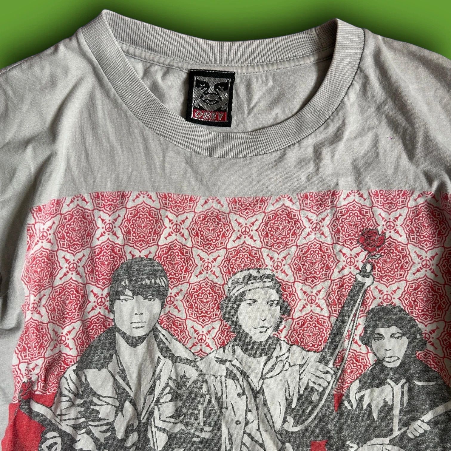 Obey Obey Old School Skate T Shirt Size US S / EU 44-46 / 1 - 1 Thumbnail