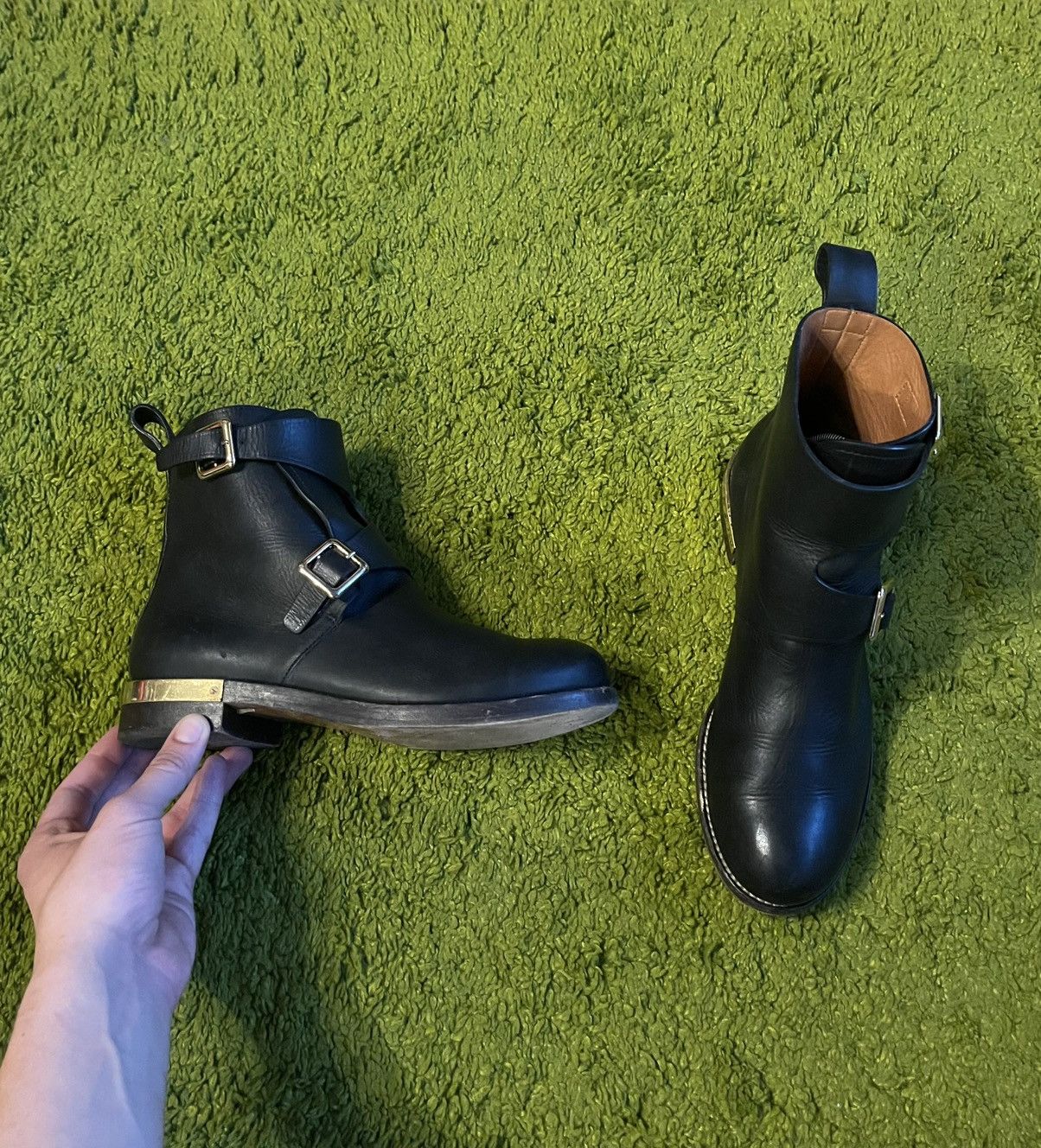 Chloe Chloe ankle monk strap leather boots Size US 9 / IT 39 - 2 Thumbnail