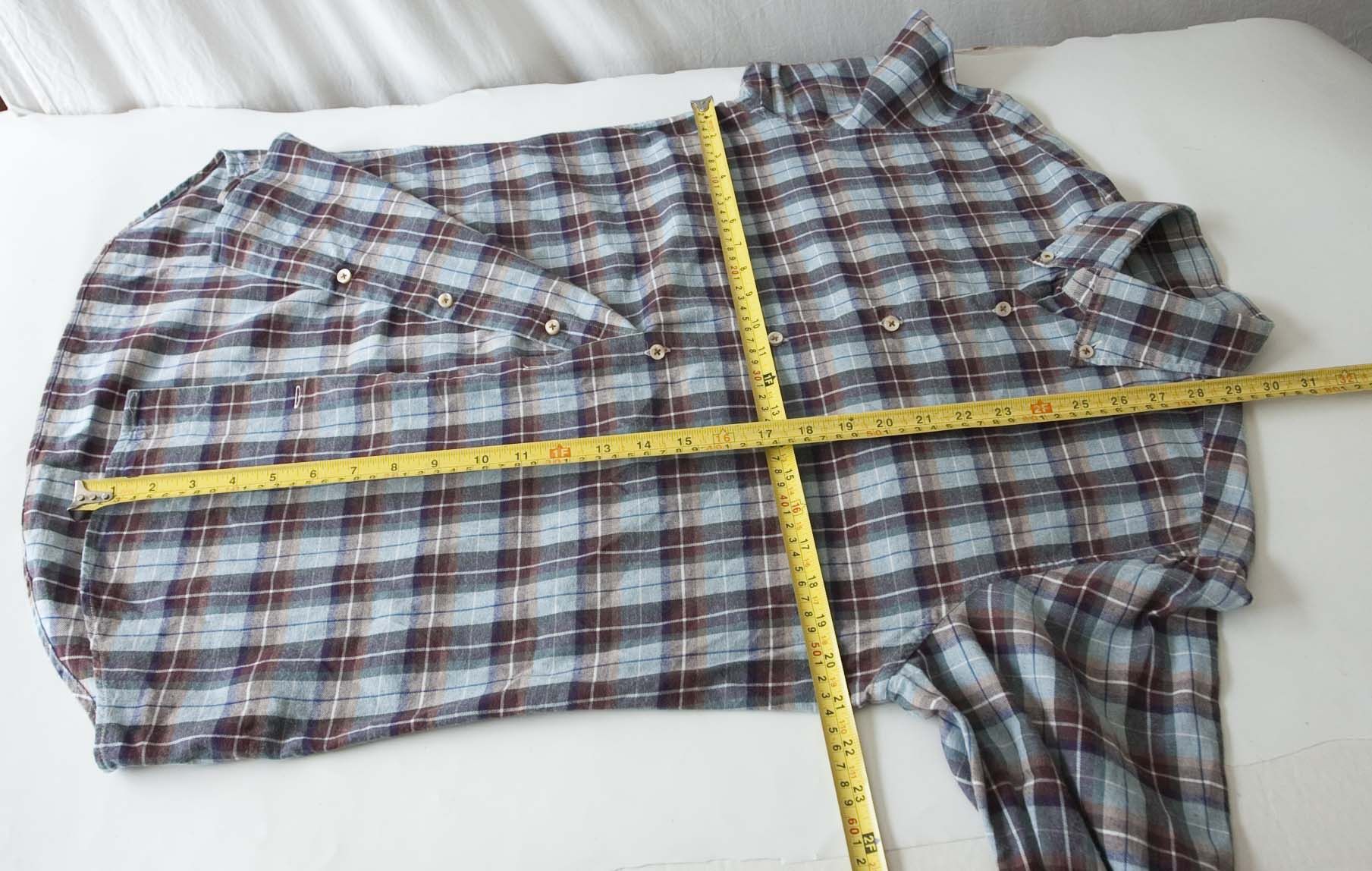 Other Stenstroms Shirt Fitted Body Size M Flannel Blue Plaid Size US M / EU 48-50 / 2 - 5 Thumbnail