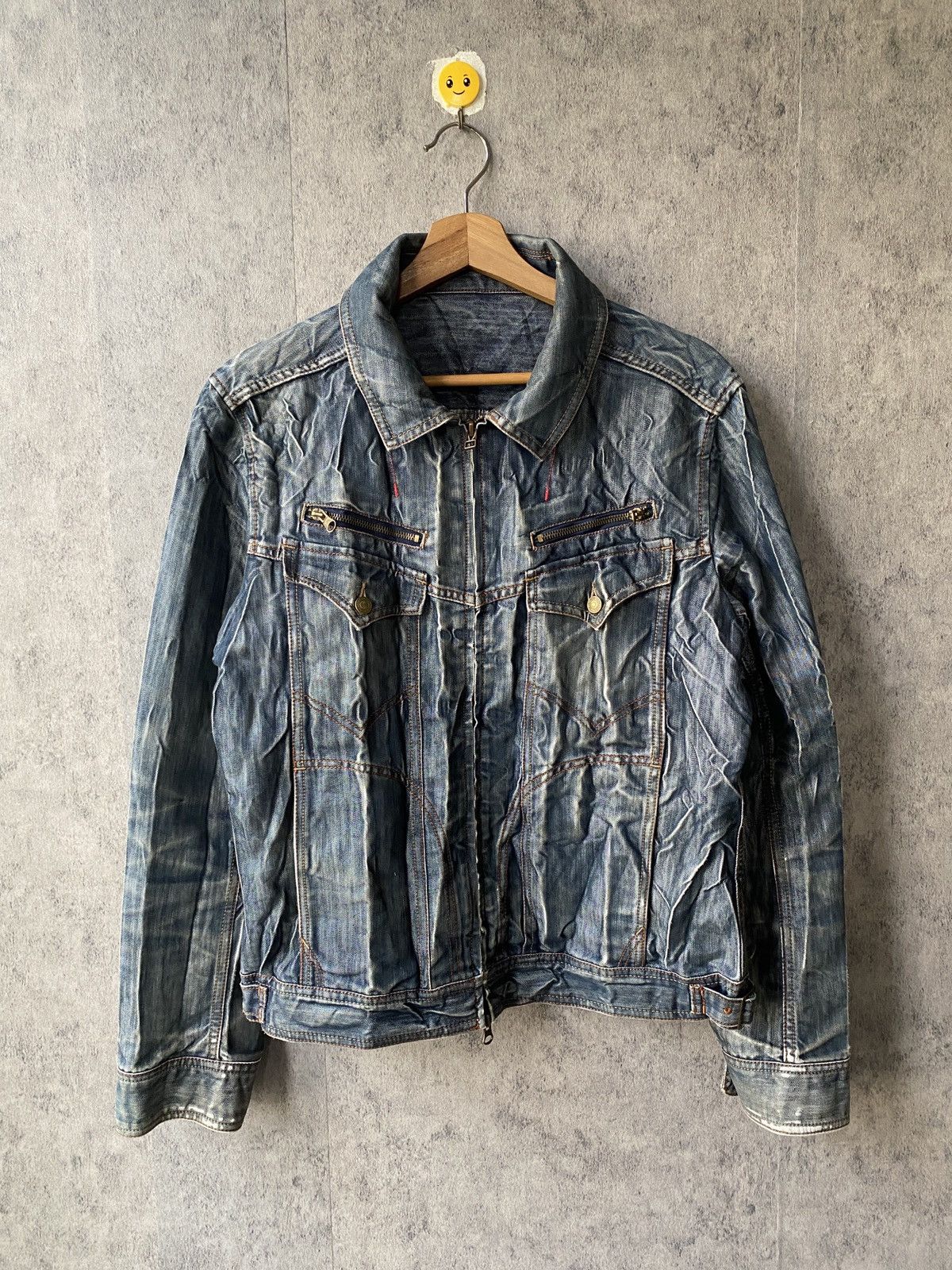semanticdesign Semantic Design Distressed Denim Jacket Size US L / EU 52-54 / 3 - 2 Thumbnail