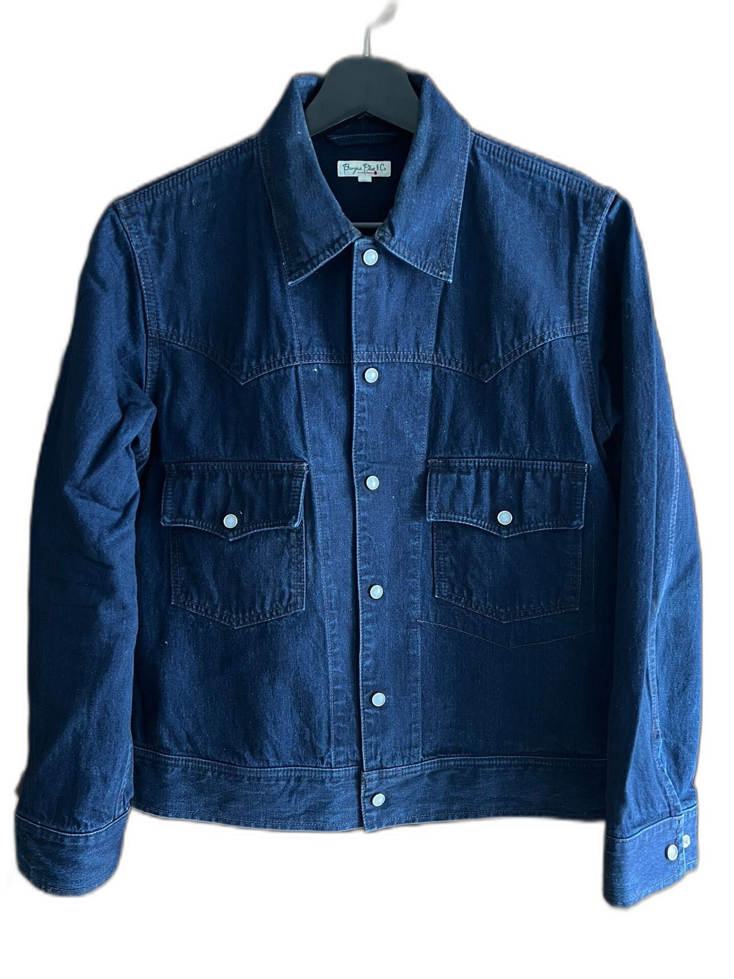 Burgus Plus Burgus Plus Indigo Work Jacket Size US S / EU 44-46 / 1 - 1 Thumbnail
