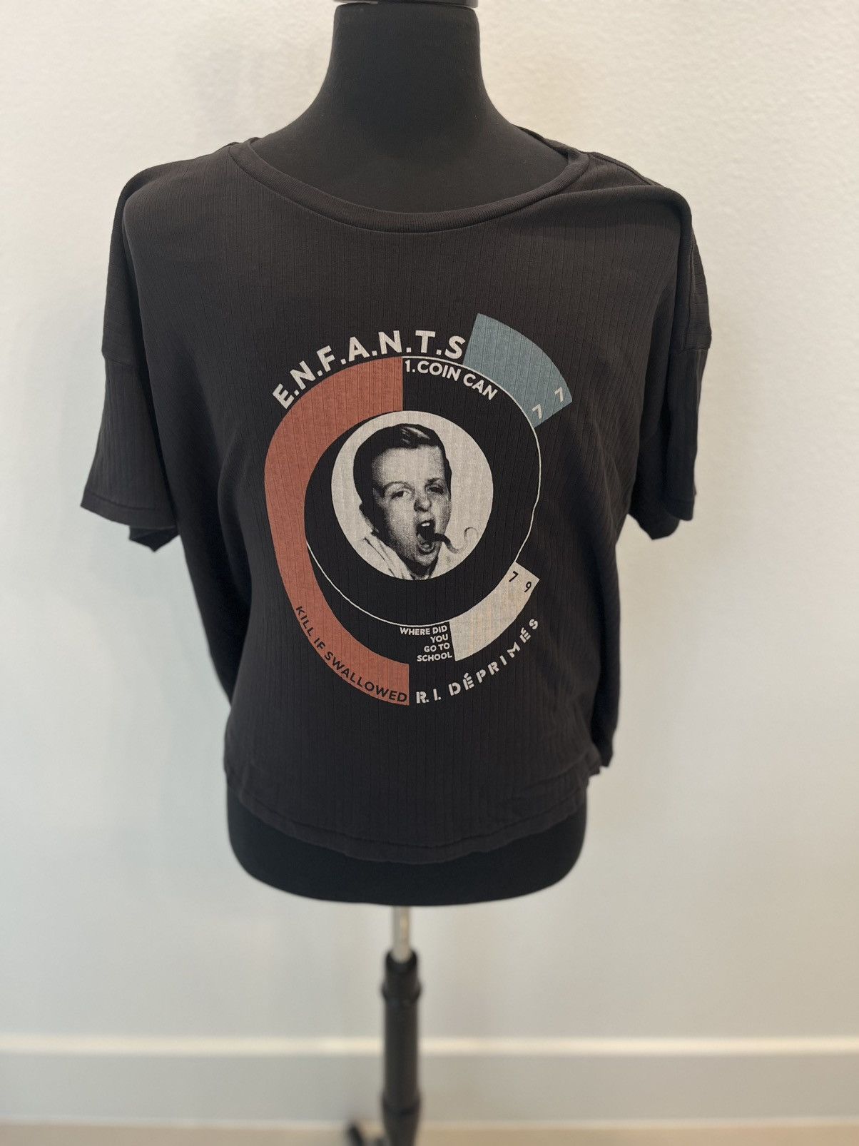 Enfants Riches Deprimes Enfants Riches Déprimés Snake boy RIB T-shirt faded black Size US XL / EU 56 / 4 - 1 Thumbnail