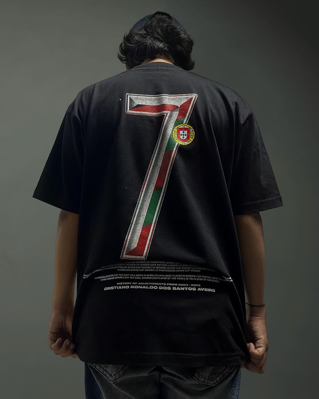 Other 🔥GOAT🔥 CRISTIANO RONALDO "CR7" : History of Achievement Size US XL / EU 56 / 4 - 7 Thumbnail
