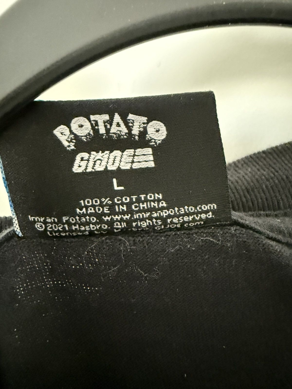 Imran Potato Imran Potato x GI Joe Tee Black Large Size US L / EU 52-54 / 3 - 5 Thumbnail