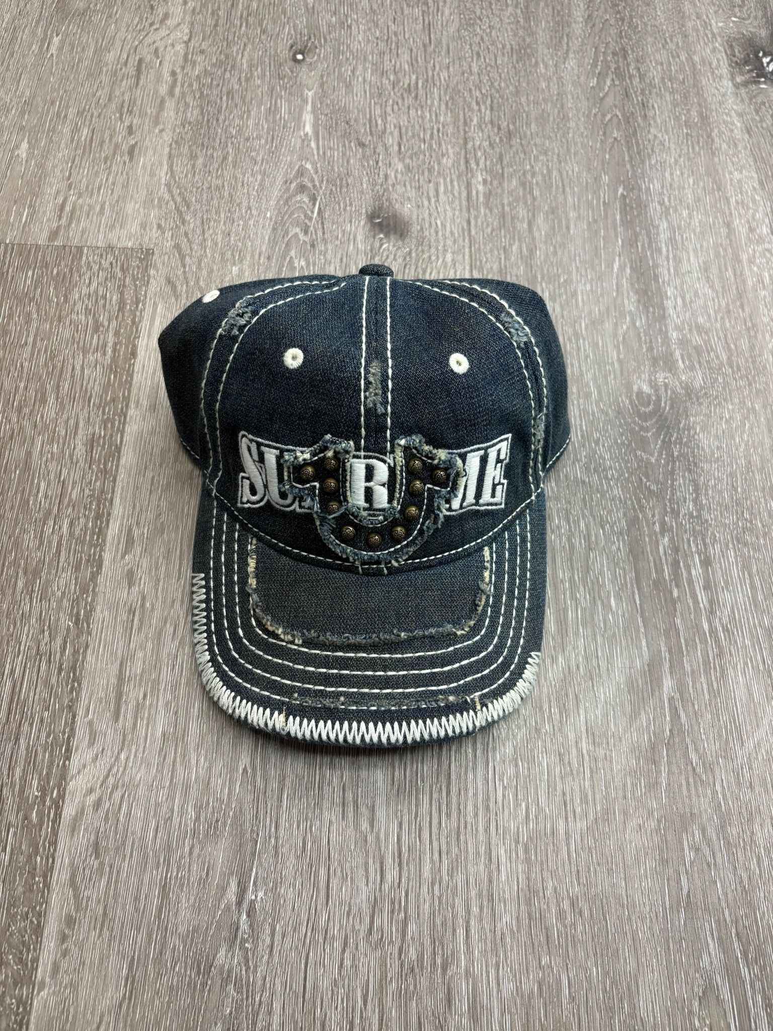 Supreme × True Religion FW21 6-Panel Denim Hat | Grailed