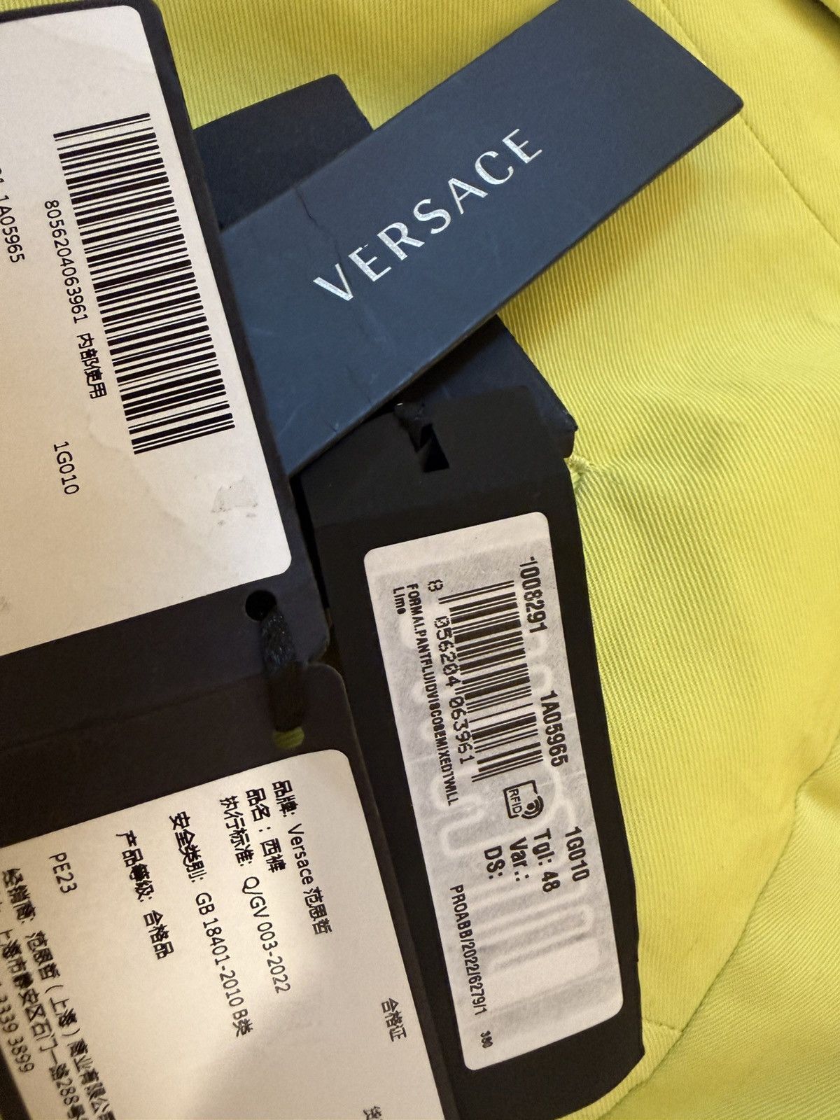Versace wide leggged pants size49 Size US 32 / EU 48 - 8 Thumbnail
