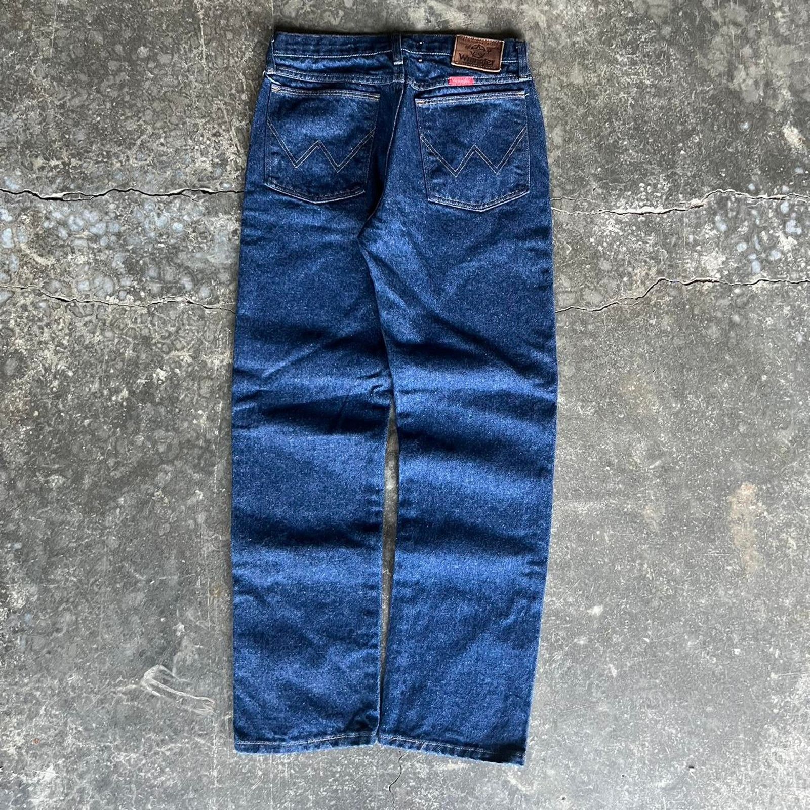 Wrangler Vintage wrangler blue jeans USA made Size US 30 / EU 46 - 2 Thumbnail