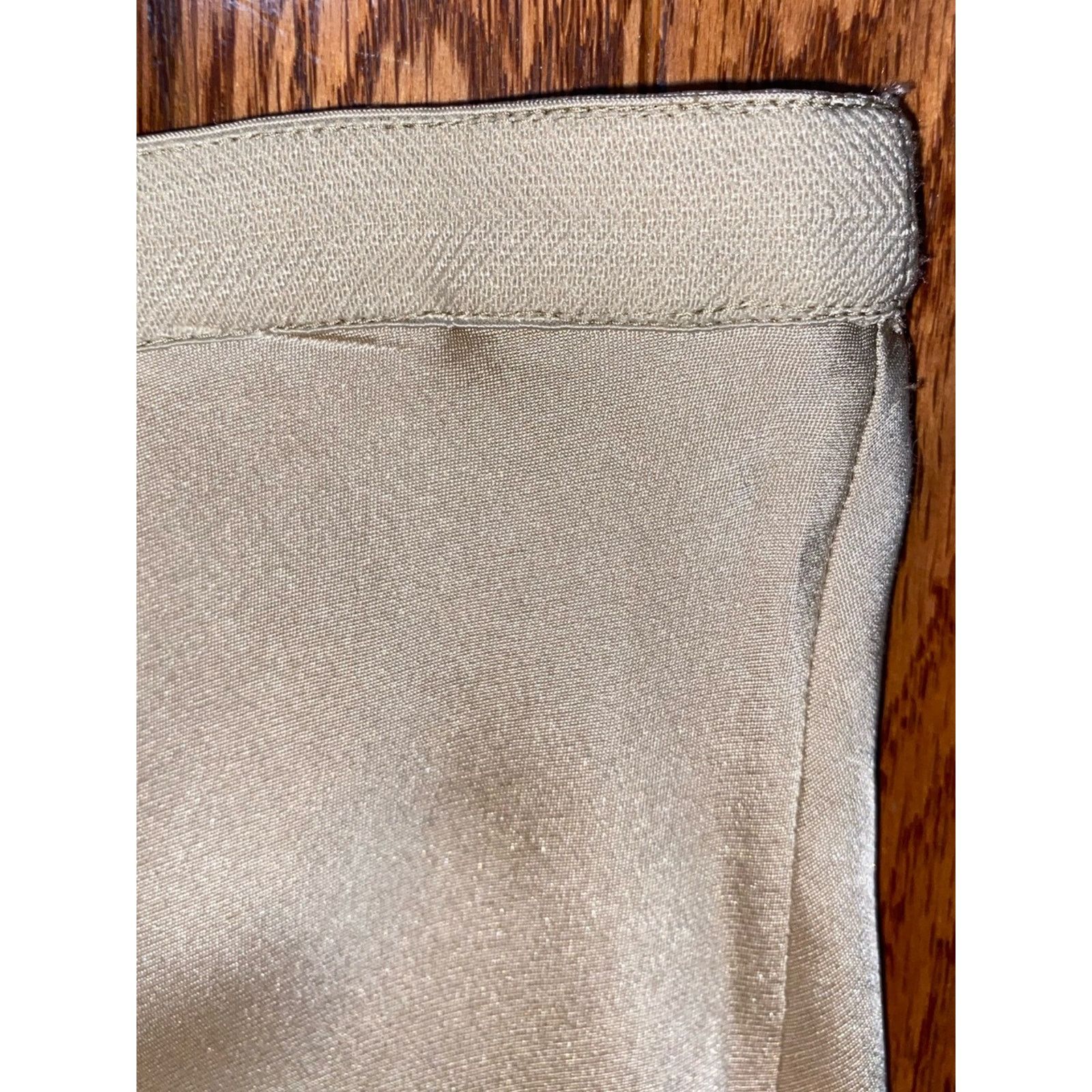 Anine Bing Anine Bing $300 Biege Satin Erin Silk Skirt MEDIUM EUC Size 30" / US 8 / IT 44 - 7 Thumbnail