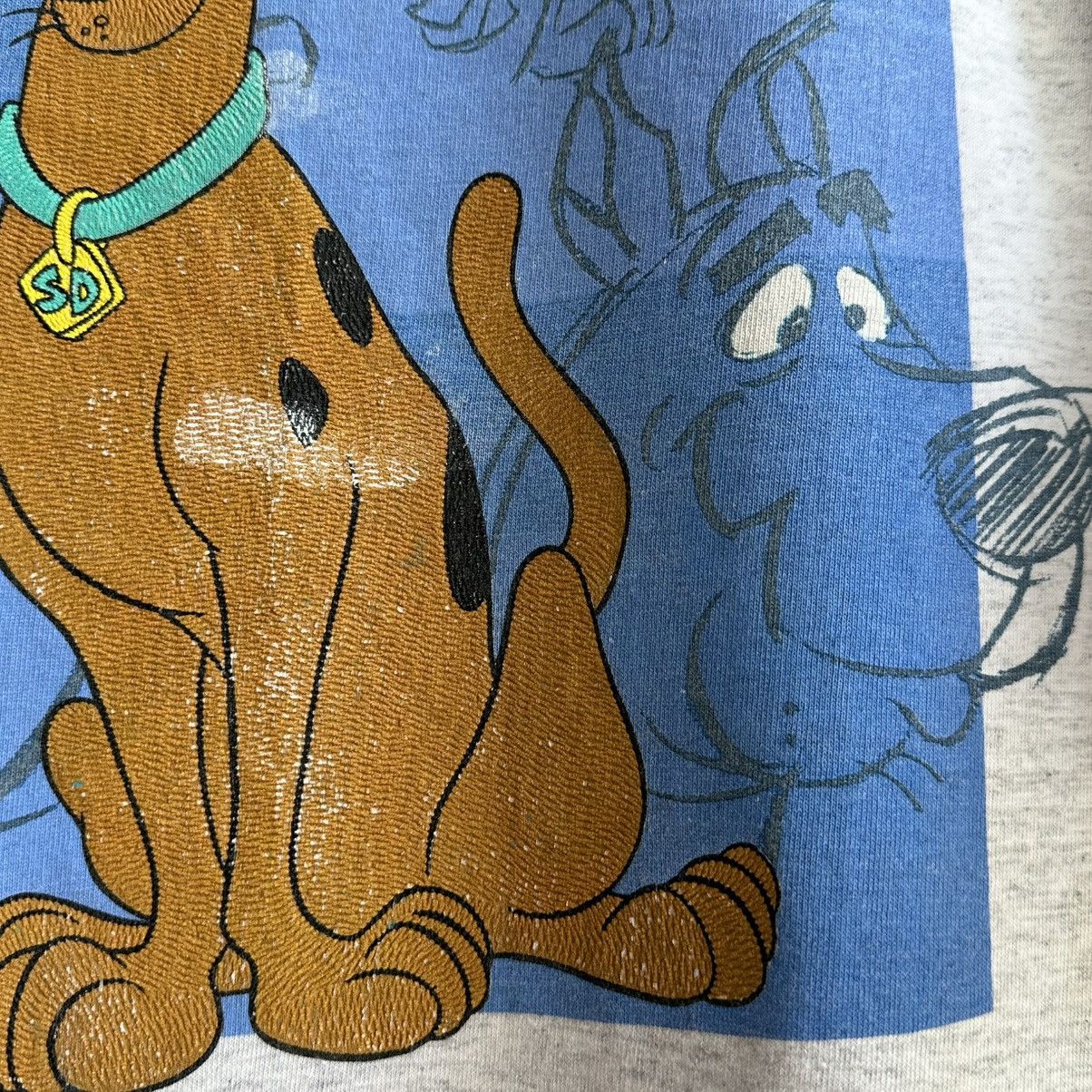 Warner Bros Vintage 1996 Scooby Doo Warner Bros Single Stitch Promo Tee Size US XXL / EU 58 / 5 - 5 Thumbnail