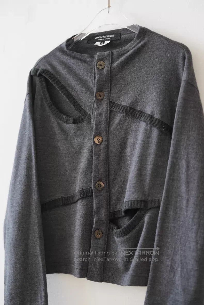 Comme des Garcons Comme Des Garcons Deconstructed wool sweater Size S / US 4 / IT 40 - 4 Thumbnail