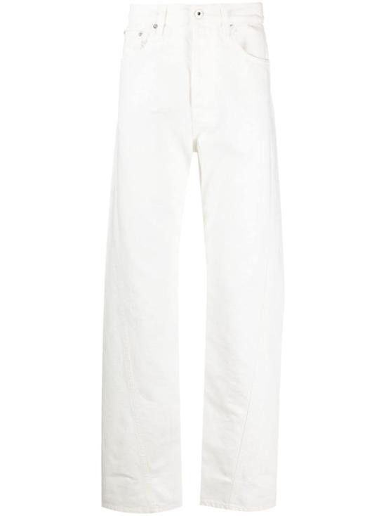 Lanvin LANVIN Men Denim Pants RMTR0051 D07601 White Size US 32 / EU 48 - 1 Thumbnail