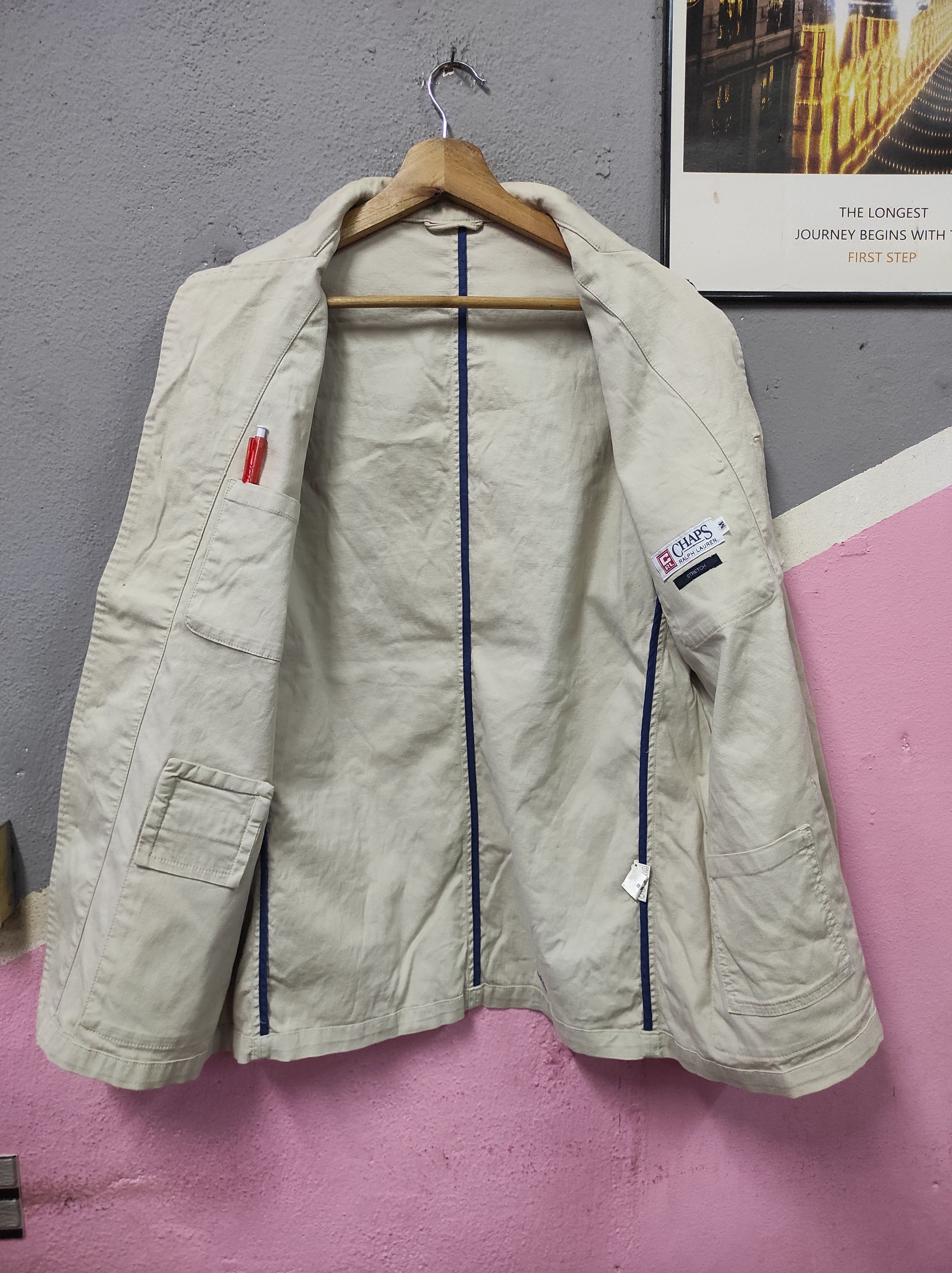 Chaps Ralph Lauren CHAPS RALPH LAUREN STRETCH MULTIPOCKET JACKET Size US M / EU 48-50 / 2 - 2 Thumbnail