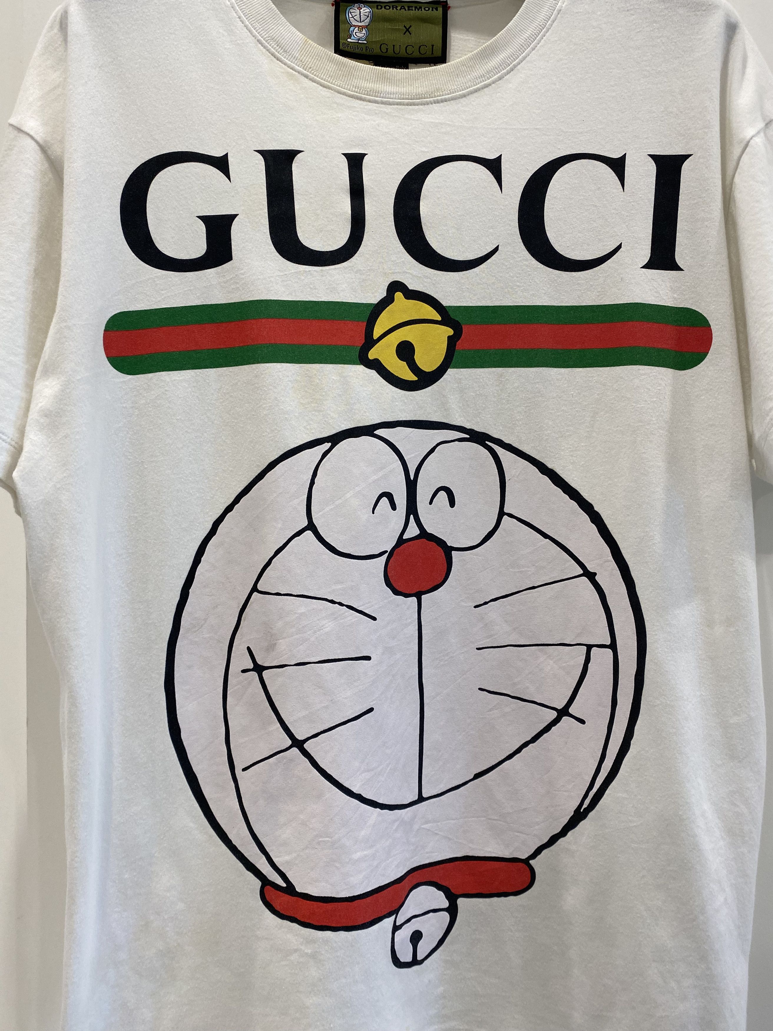 Gucci Gucci Doraemon Logo Print S Size US S / EU 44-46 / 1 - 4 Thumbnail