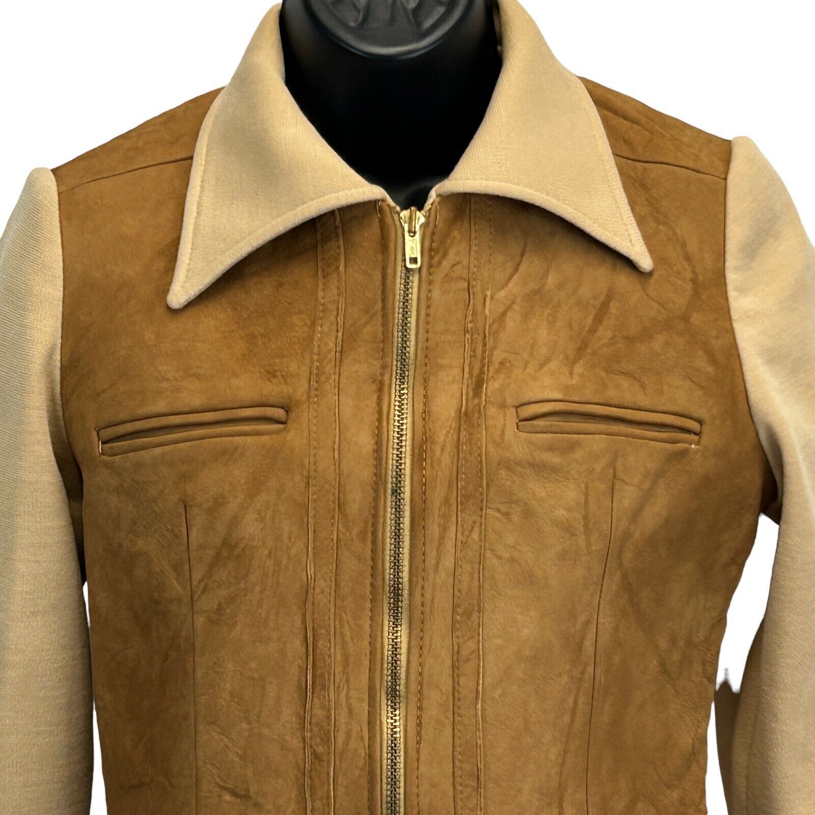 Vintage Vintage Cowgirl Western Leather Blend Jacket Womens S Small Size S / US 4 / IT 40 - 9 Thumbnail